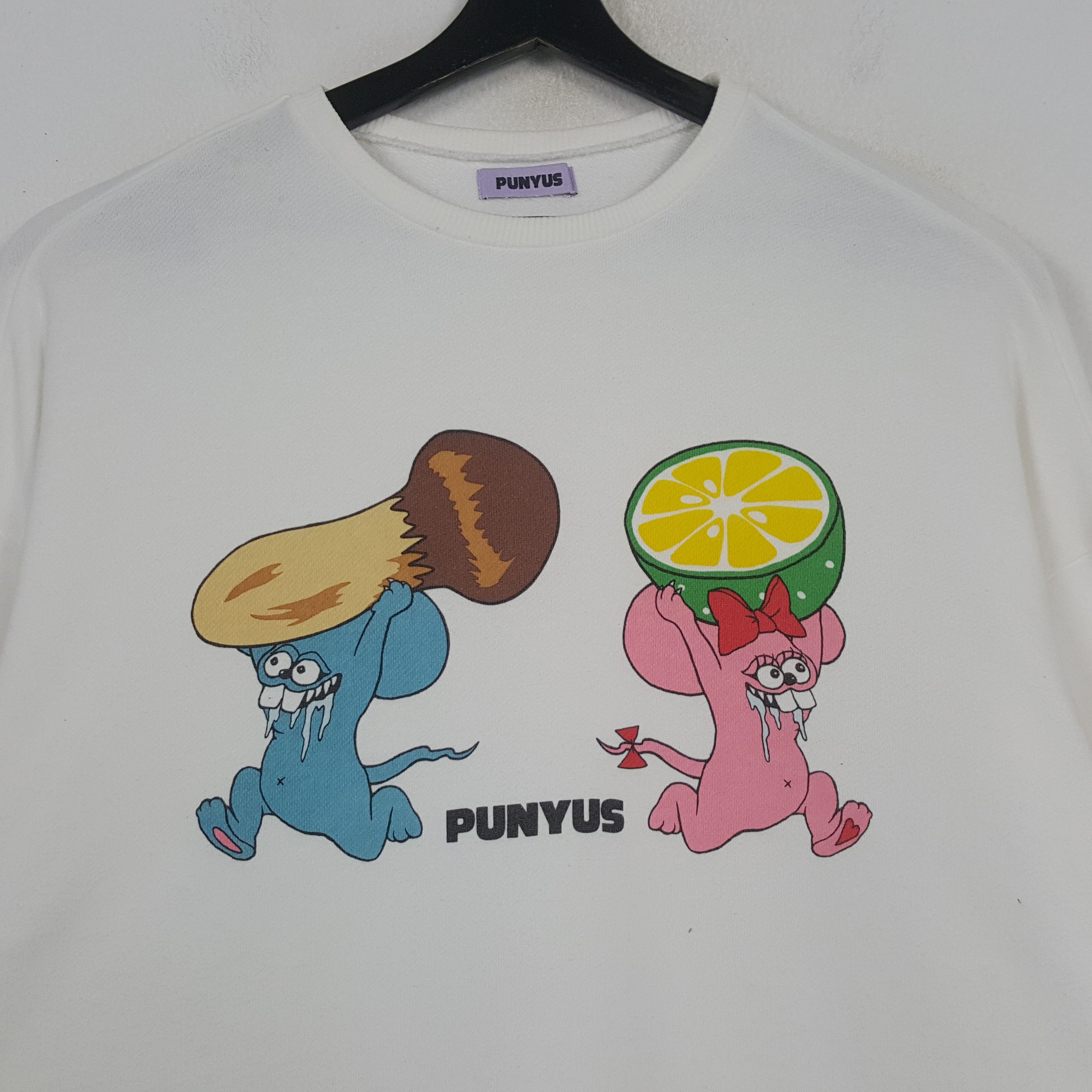 Vintage PUNYUS Japanese Streetwear Style Sweatshirt C295N20 Size US XL / EU 56 / 4 - 2 Thumbnail