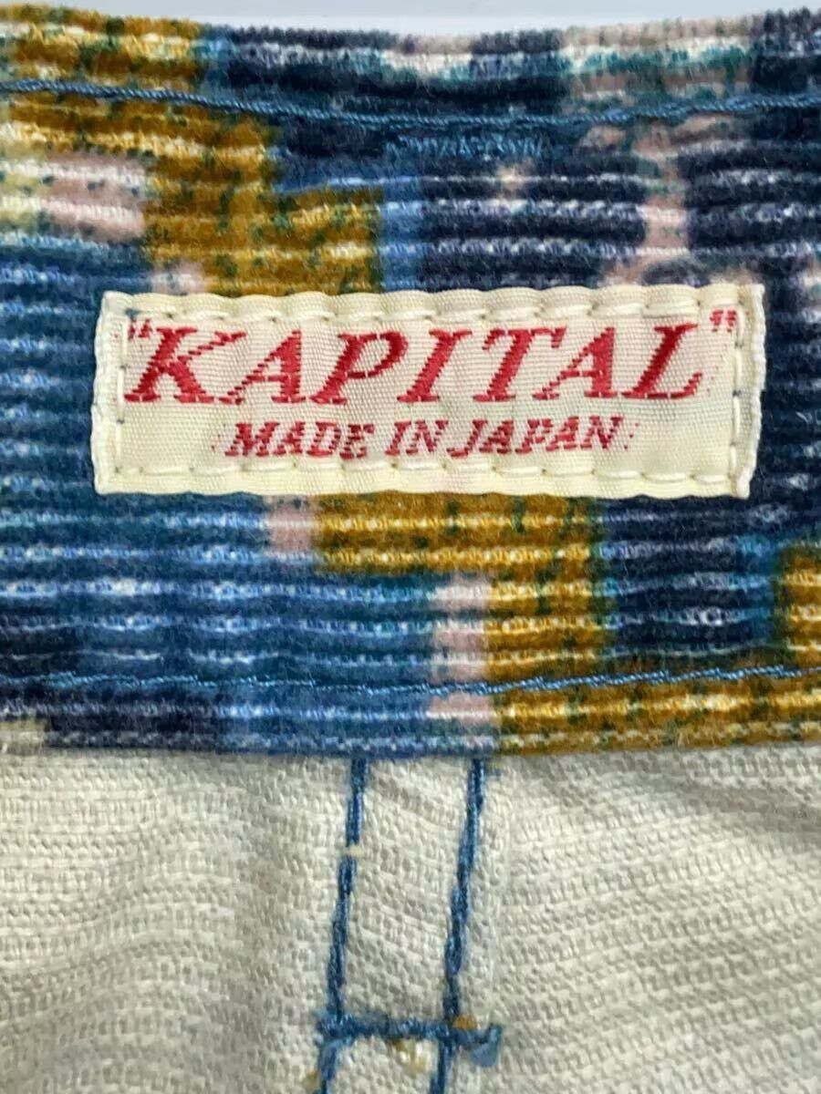Kapital Rug Pattern Corduroy Boot Cut Pants Size US 31 - 6 Thumbnail