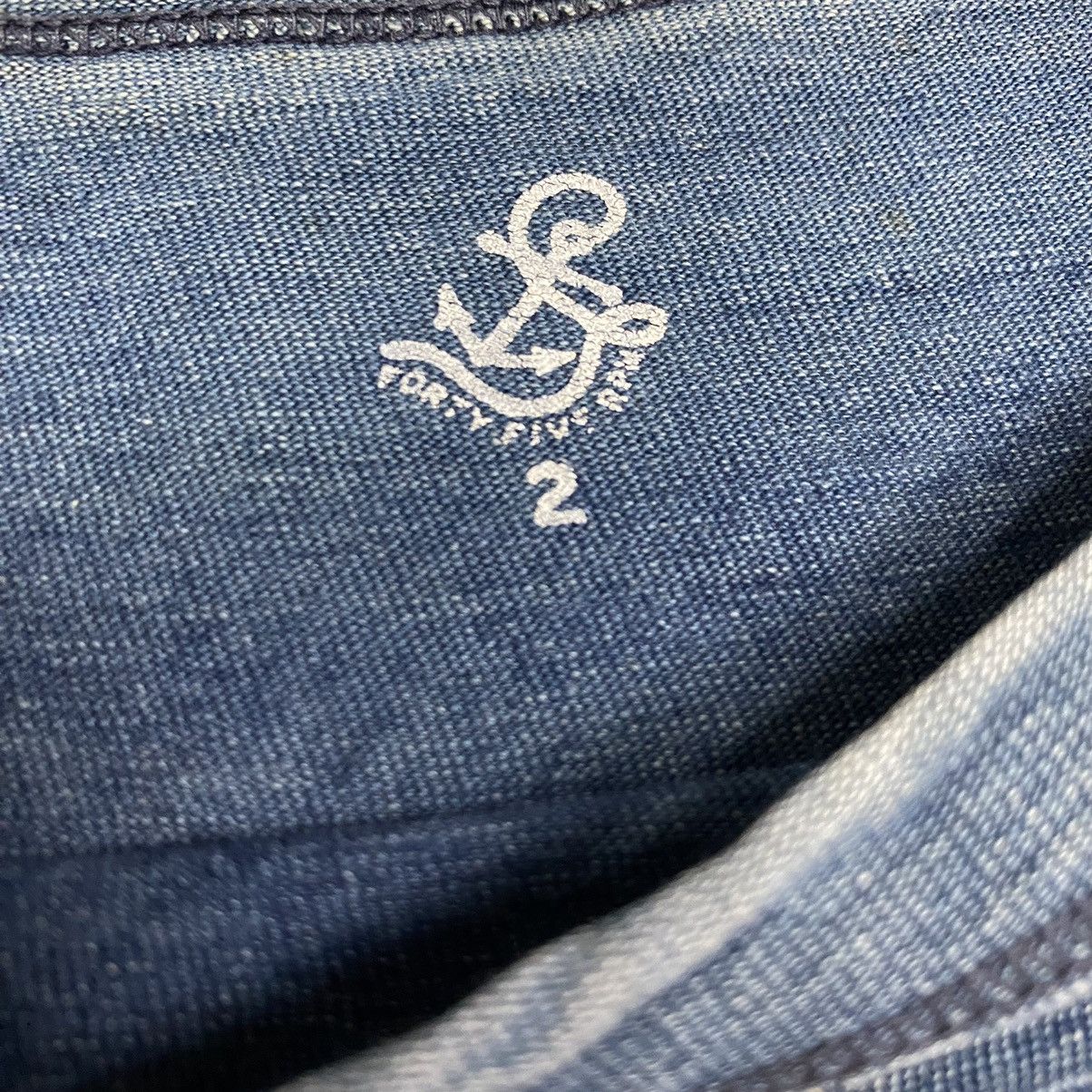 45rpm × Indigo × Japanese Brand 45RPM vintage tee Size US XS / EU 42 / 0 - 7 Thumbnail