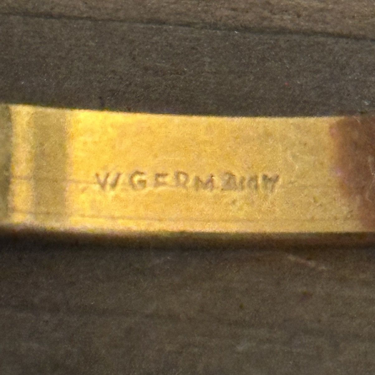 Vintage Vintage gold tone West Germany bangle bracelet Size ONE SIZE - 4 Thumbnail