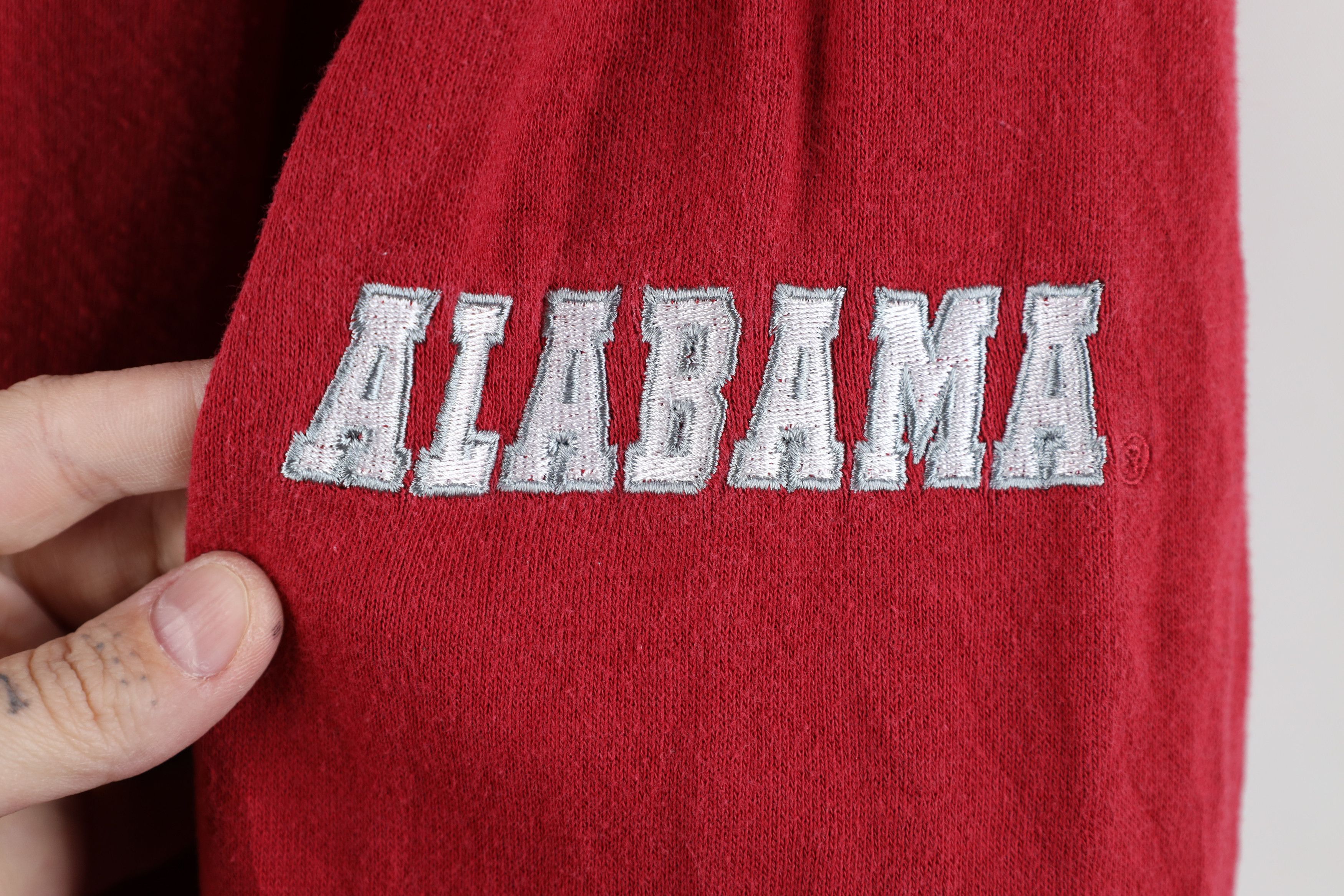 Vintage Vintage Spell Out University of Alabama Hoodie Sweatshirt Size L / US 10 / IT 46 - 4 Thumbnail