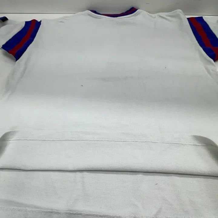 Saint Laurent Paris Saint Laurent White Graphic Short Sleeve T-Shirt -2507 Size L / US 10 / IT 46 - 6 Thumbnail