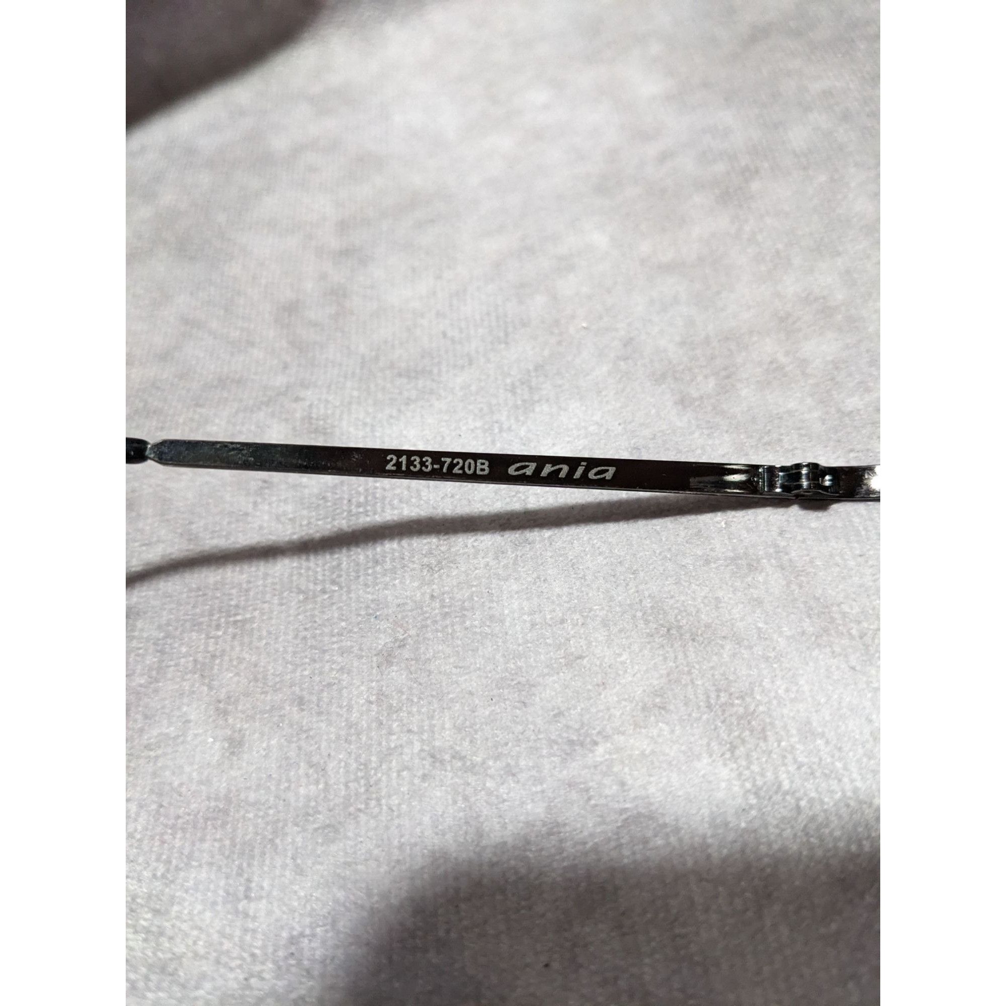 Other Ania Minimalist Black Aviator Sunglasses Size ONE SIZE - 8 Thumbnail