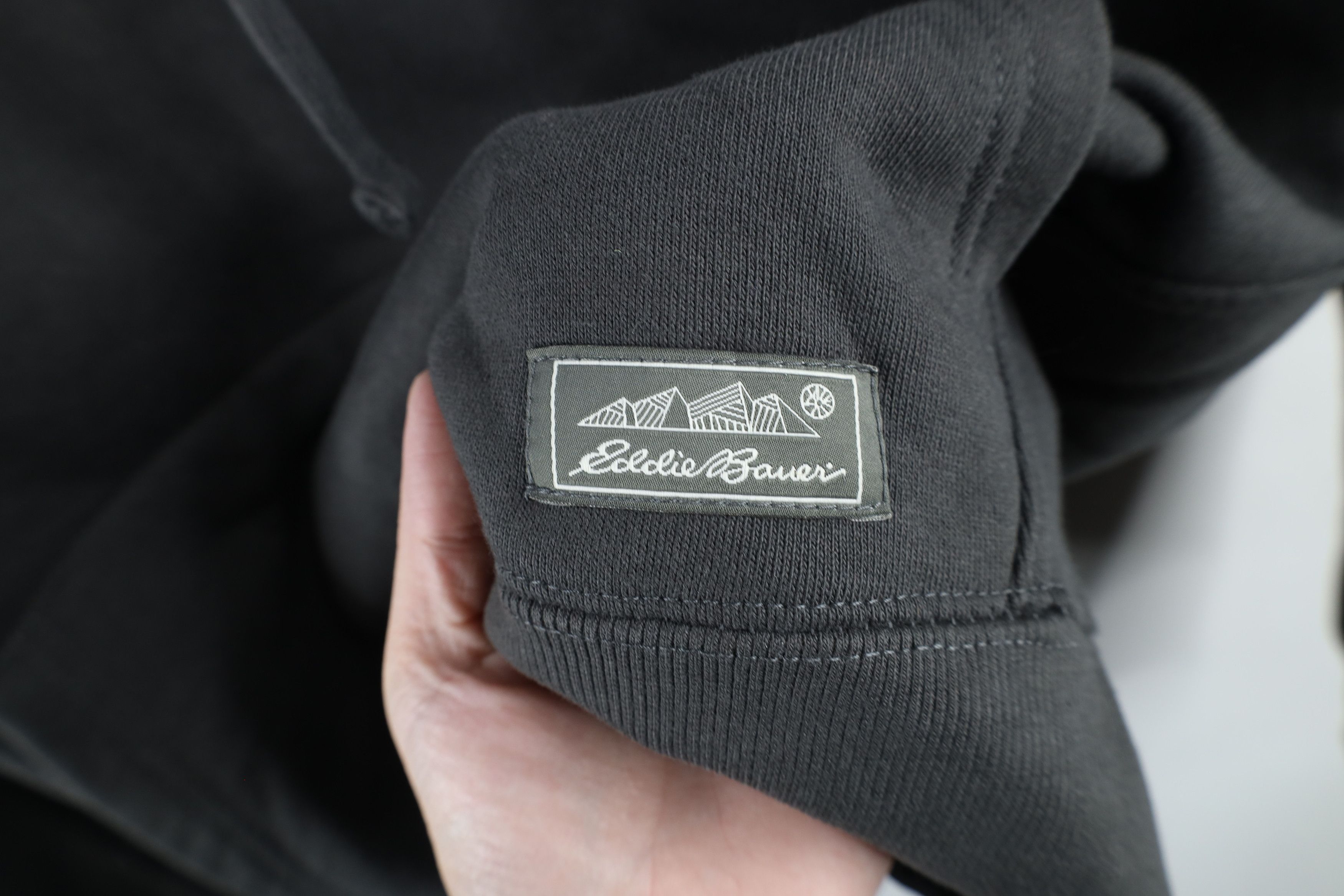 Eddie Bauer Eddie Bauer Out Mountains Hoodie Sweatshirt Charcoal Gray Size US L / EU 52-54 / 3 - 5 Thumbnail