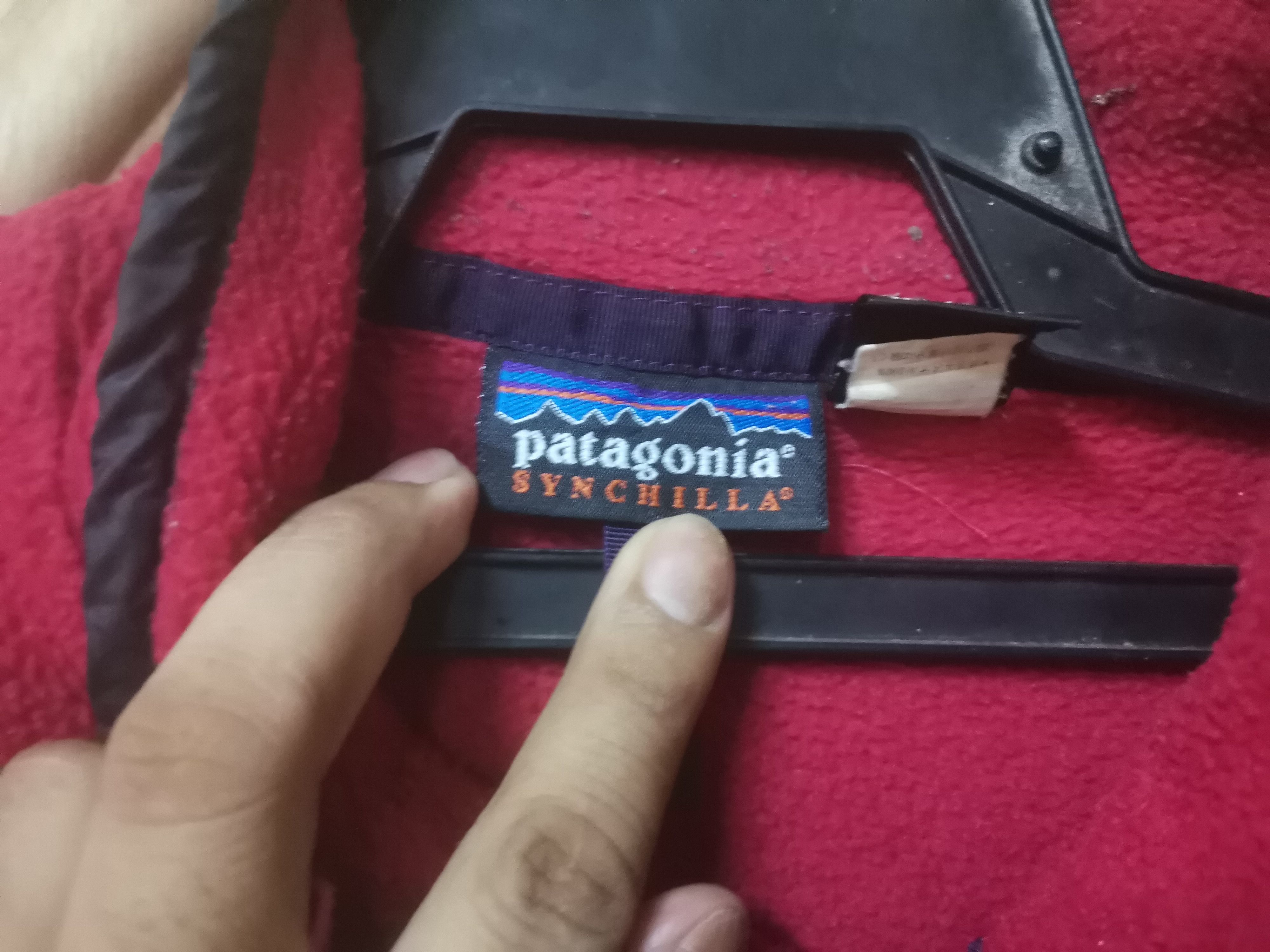 Patagonia PATAGONIA fleece red colour Size US M / EU 48-50 / 2 - 5 Thumbnail