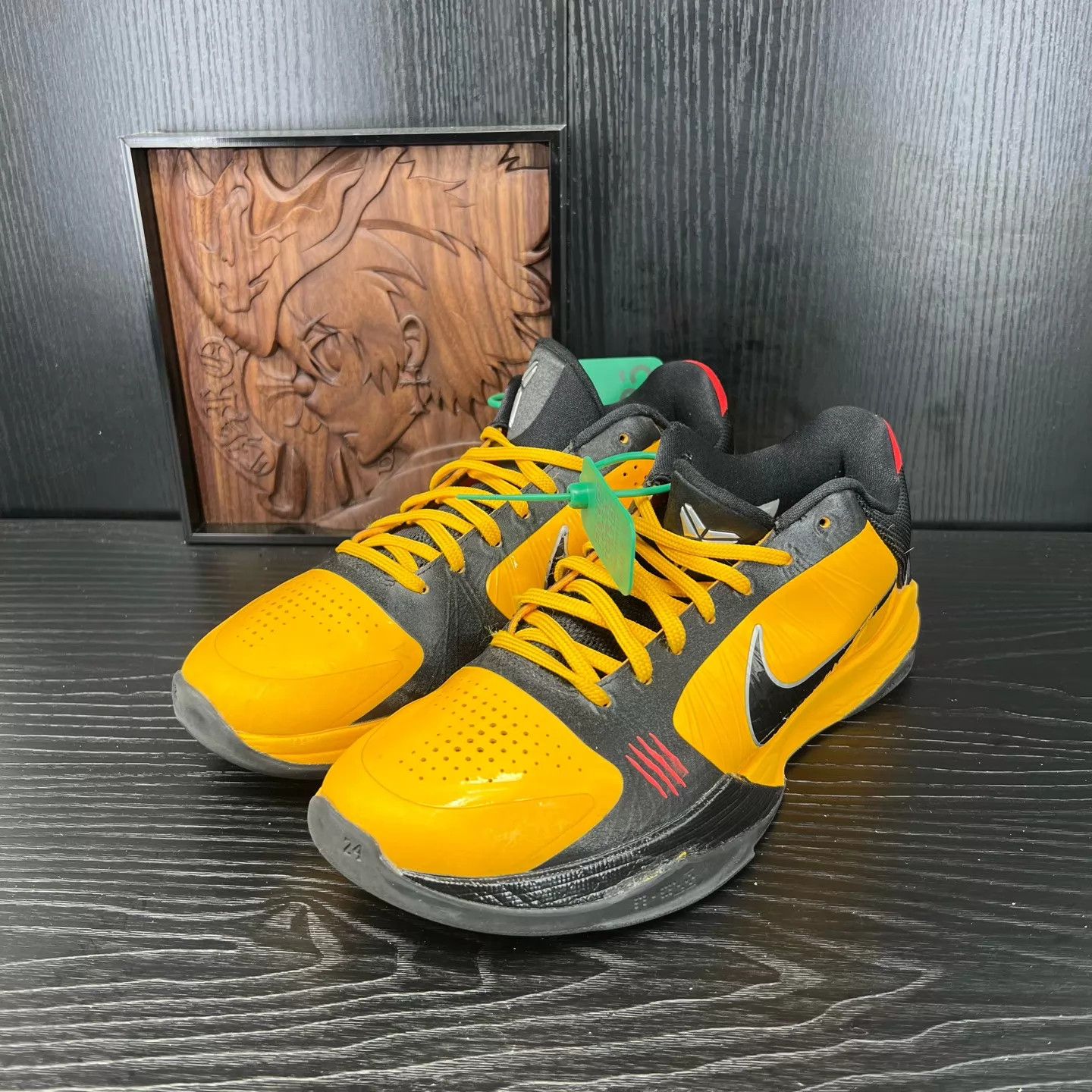 Nike Nike Zoom Kobe 5 Bruce Lee Black/Yellow 43 With Box Size US 9.5 / EU 42-43 - 1 Thumbnail