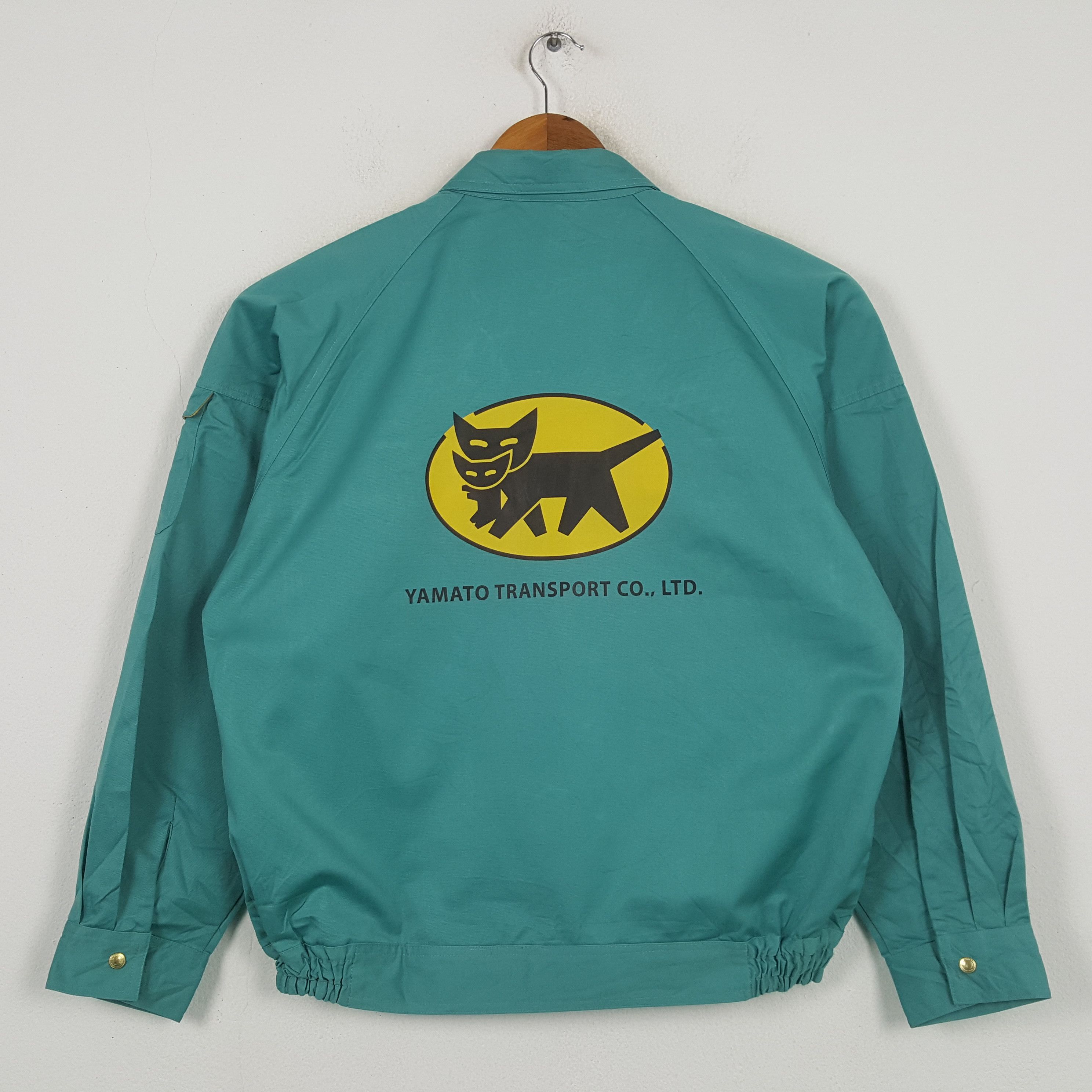 Japanese Brand × Vintage Vintage YAMATO TRANSPORT Japan Brand Custom Jacket C293N1 Size US L / EU 52-54 / 3 - 1 Thumbnail