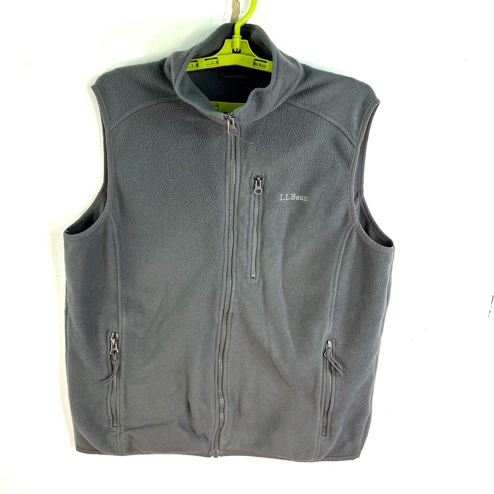 Vintage L.L.Bean Polartec Fleece Zip Vest Mens Size M Gray Size US M / EU 48-50 / 2 - 6 Thumbnail
