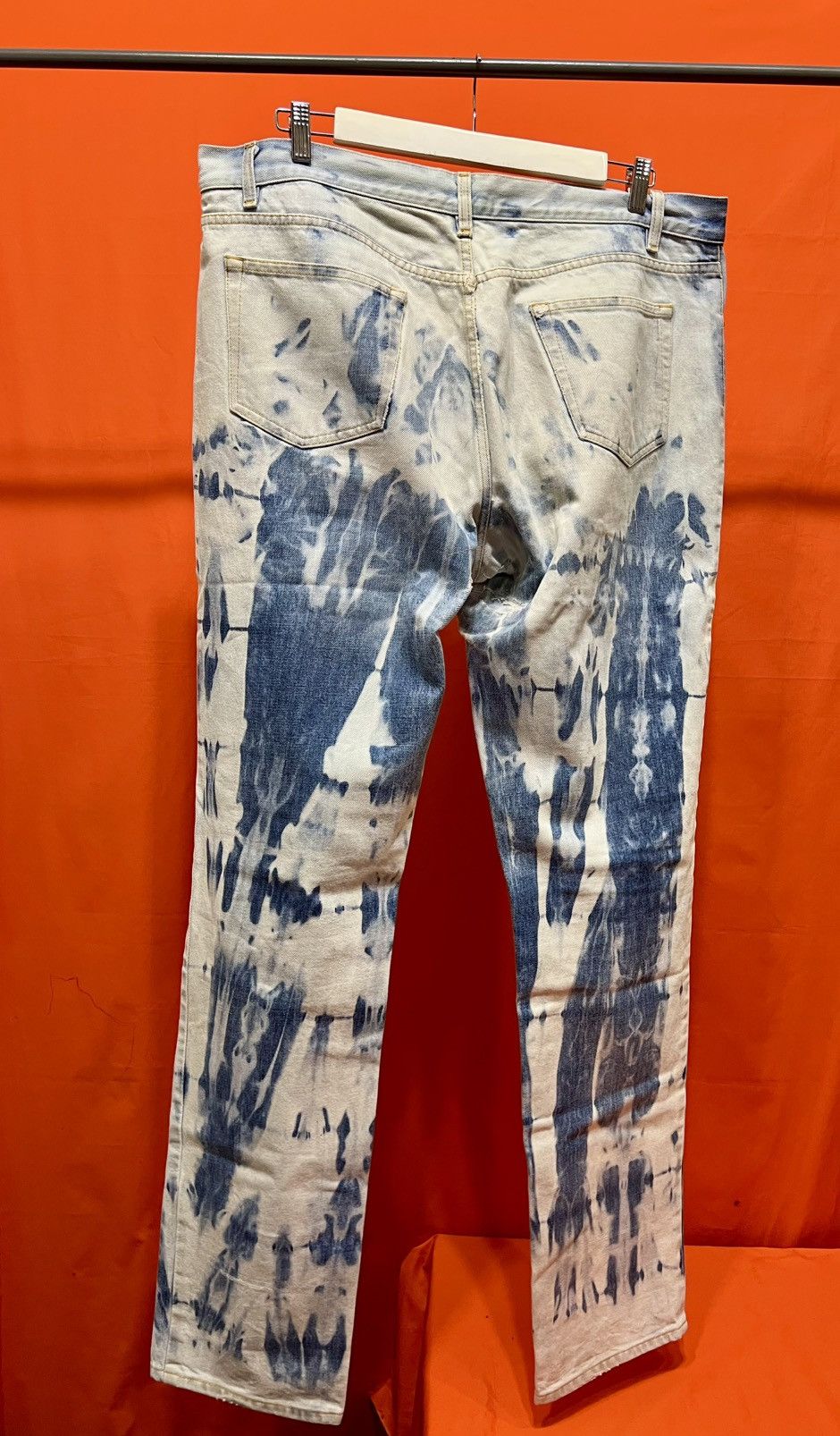 Helmut Lang HELMUT LANG ARCHIVE 1997 shibori jeans Size US 40 / EU 56 - 3 Thumbnail