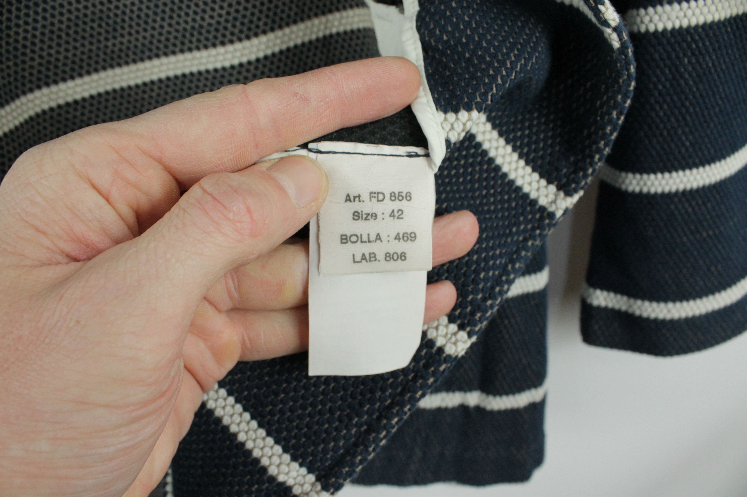 Circolo 1901 Circolo 1901 Blue-White Striped Cotton Blazer Jacket Women's Size M / US 6-8 / IT 42-44 - 11 Thumbnail