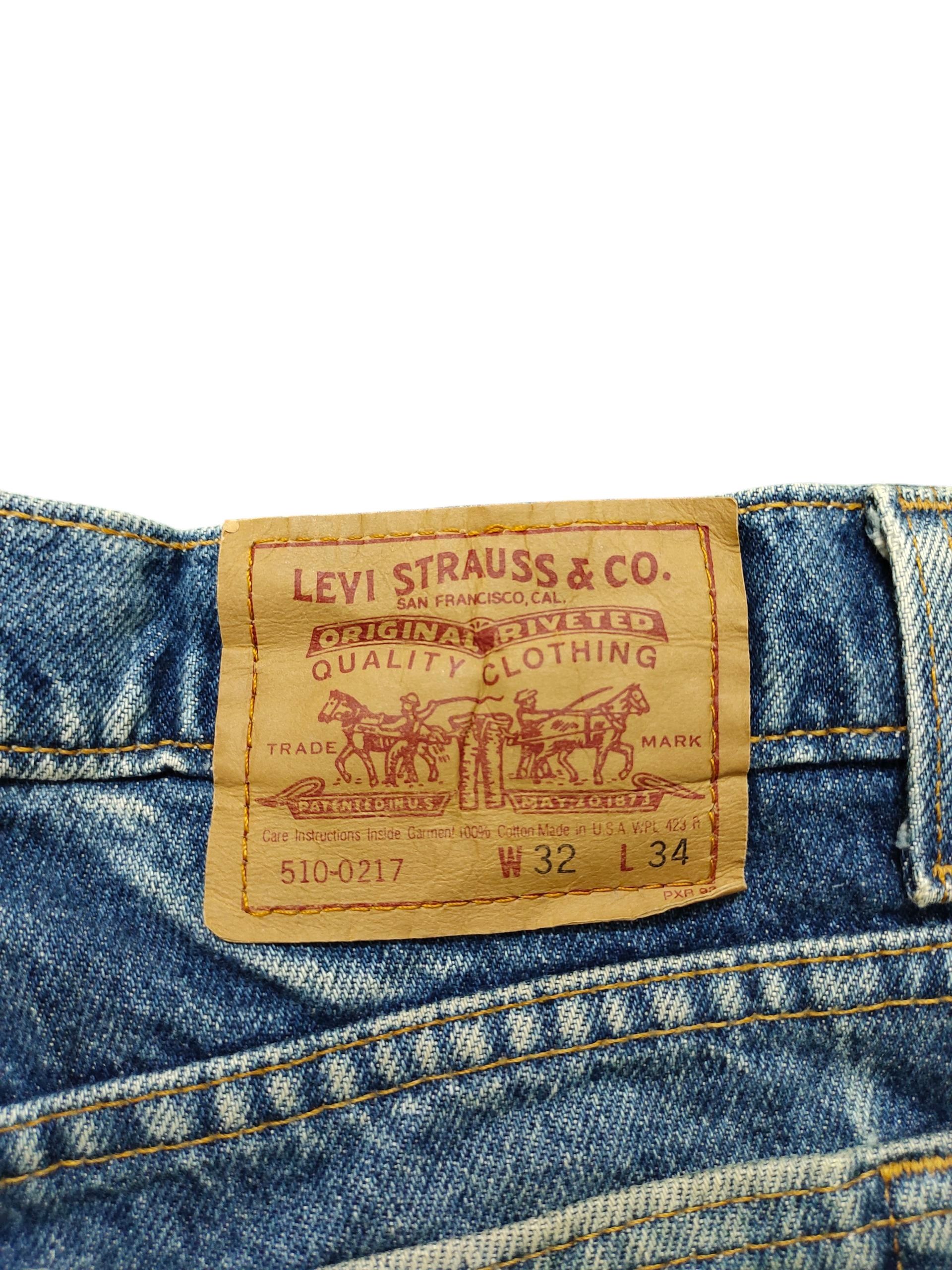 Levi's Vintage Clothing Vintage 1994 Levis 510 Rusty Dirt Sand Wash Denim Jeans Size US 30 / EU 46 - 10 Thumbnail