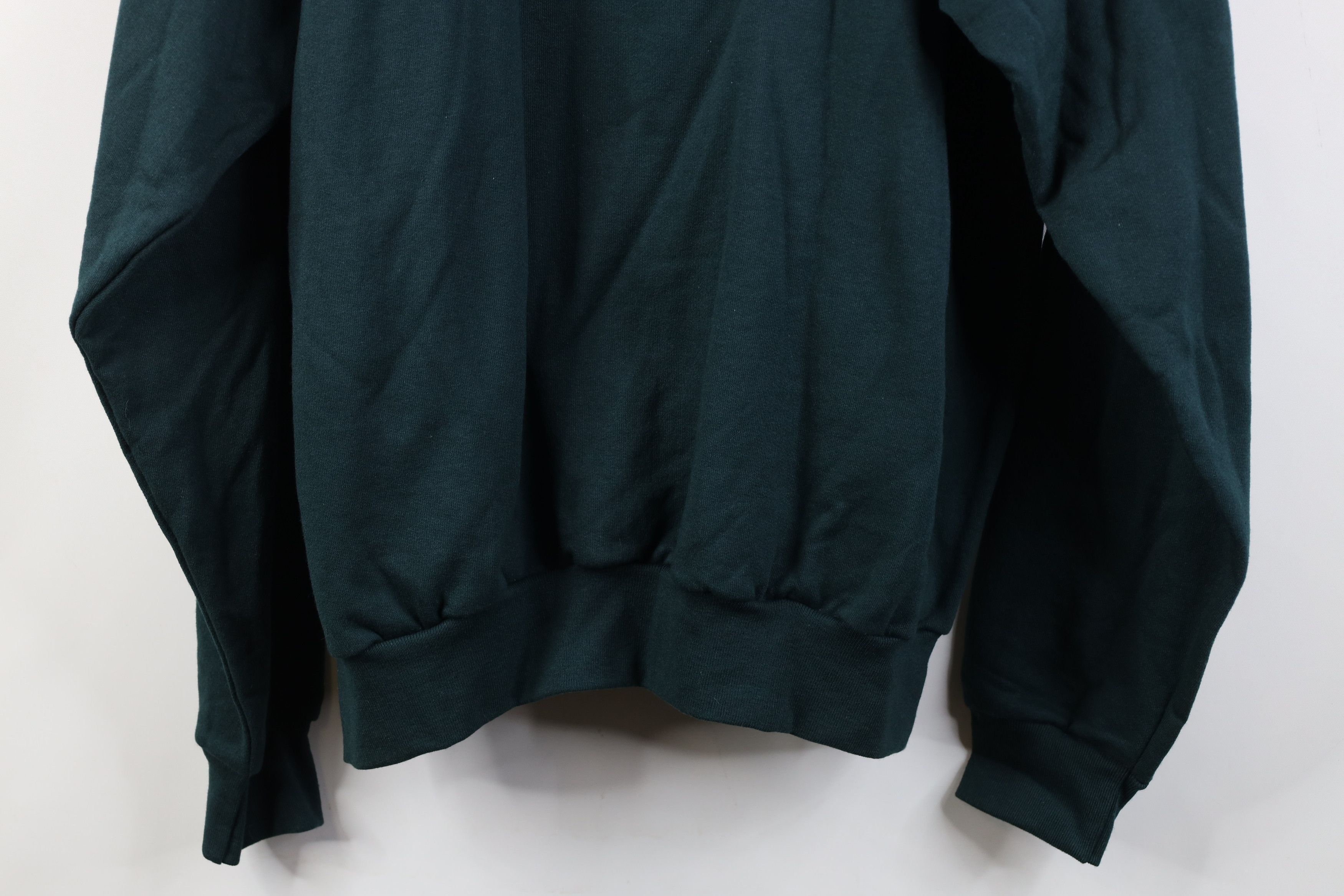 Vintage Vintage 90s Streetwear Nature Snow Birds Sweatshirt Green Size XL / US 12-14 / IT 48-50 - 12 Thumbnail