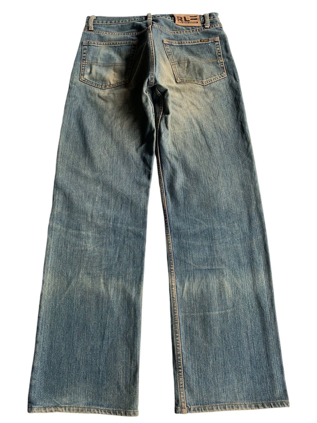 Jean × Polo Ralph Lauren × Vintage POLO RALPH LAUREN JEANS MUDWASH FADED DISTRESSED DENIM Size US 30 / EU 46 - 4 Thumbnail