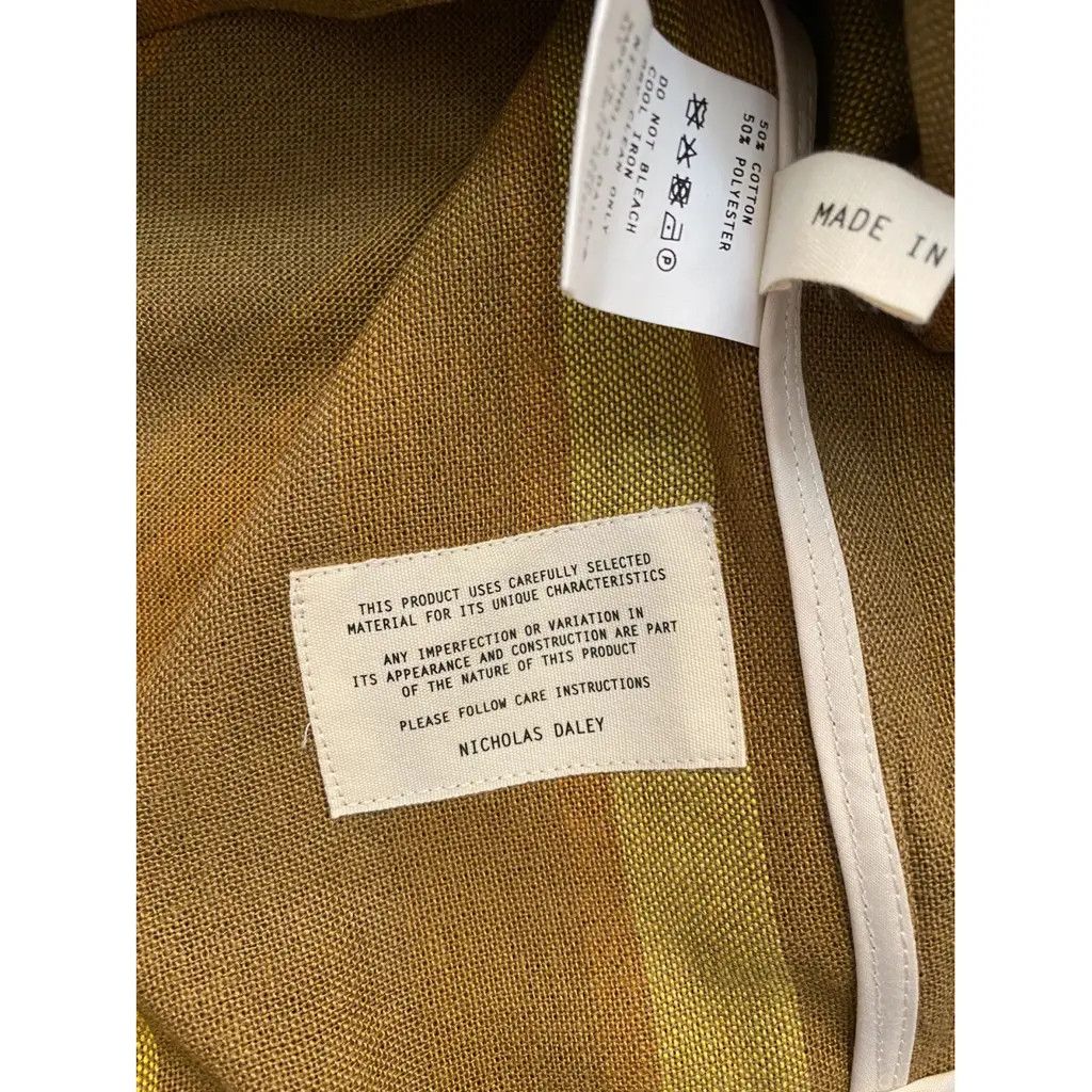 Nicholas Daley Nicholas Daley Multicolor Striped Light Jacket Size US L / EU 52-54 / 3 - 12 Thumbnail