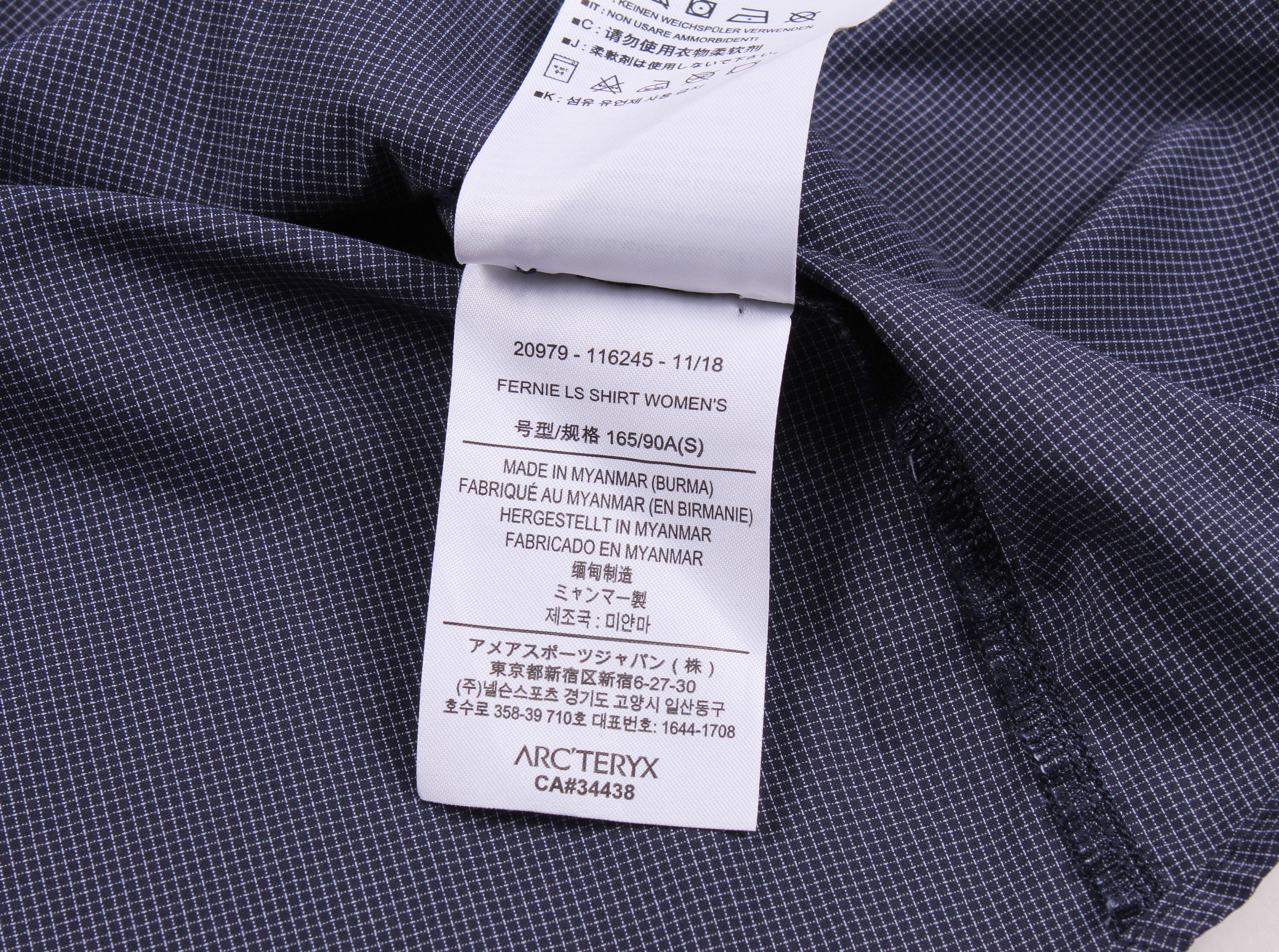 Arc'teryx Arc'teryx Long Sleeve Nylon Checkered Shirt Size S / US 4 / IT 40 - 5 Thumbnail