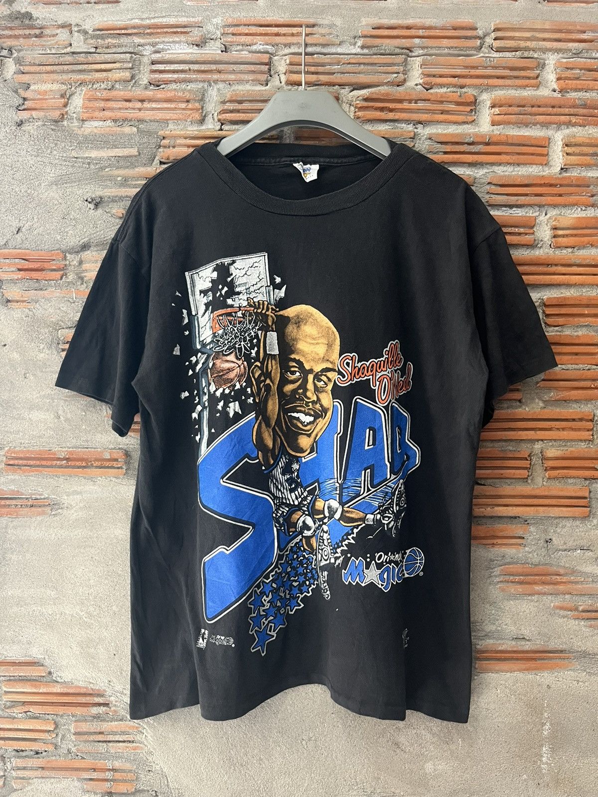 NBA Vintage SHAQ O’Neal Orlando Magic NBA 90’s Tshirt Size US L / EU 52-54 / 3 - 2 Thumbnail