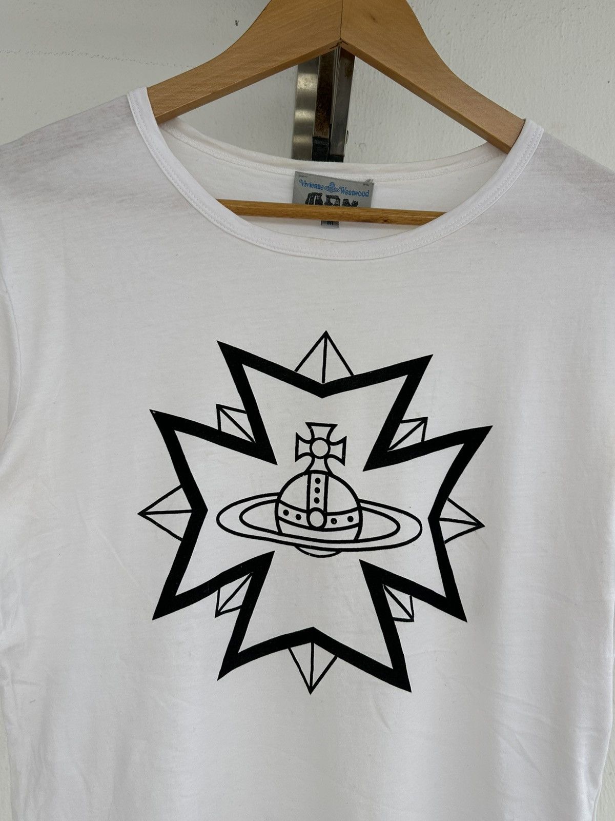 Vivienne Westwood Vivienne Westwood Man Vintage Fronthit White Size US L / EU 52-54 / 3 - 3 Thumbnail