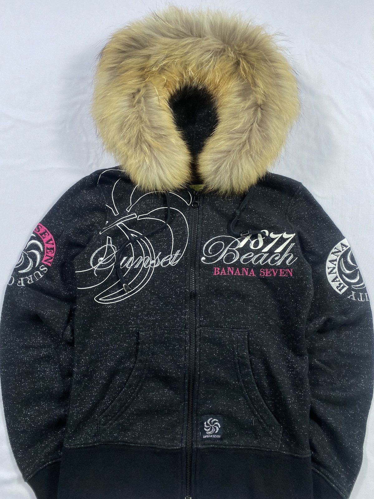 20471120 Japanese Banan Seven Zip Fur hoodie Size US S / EU 44-46 / 1 - 4 Thumbnail