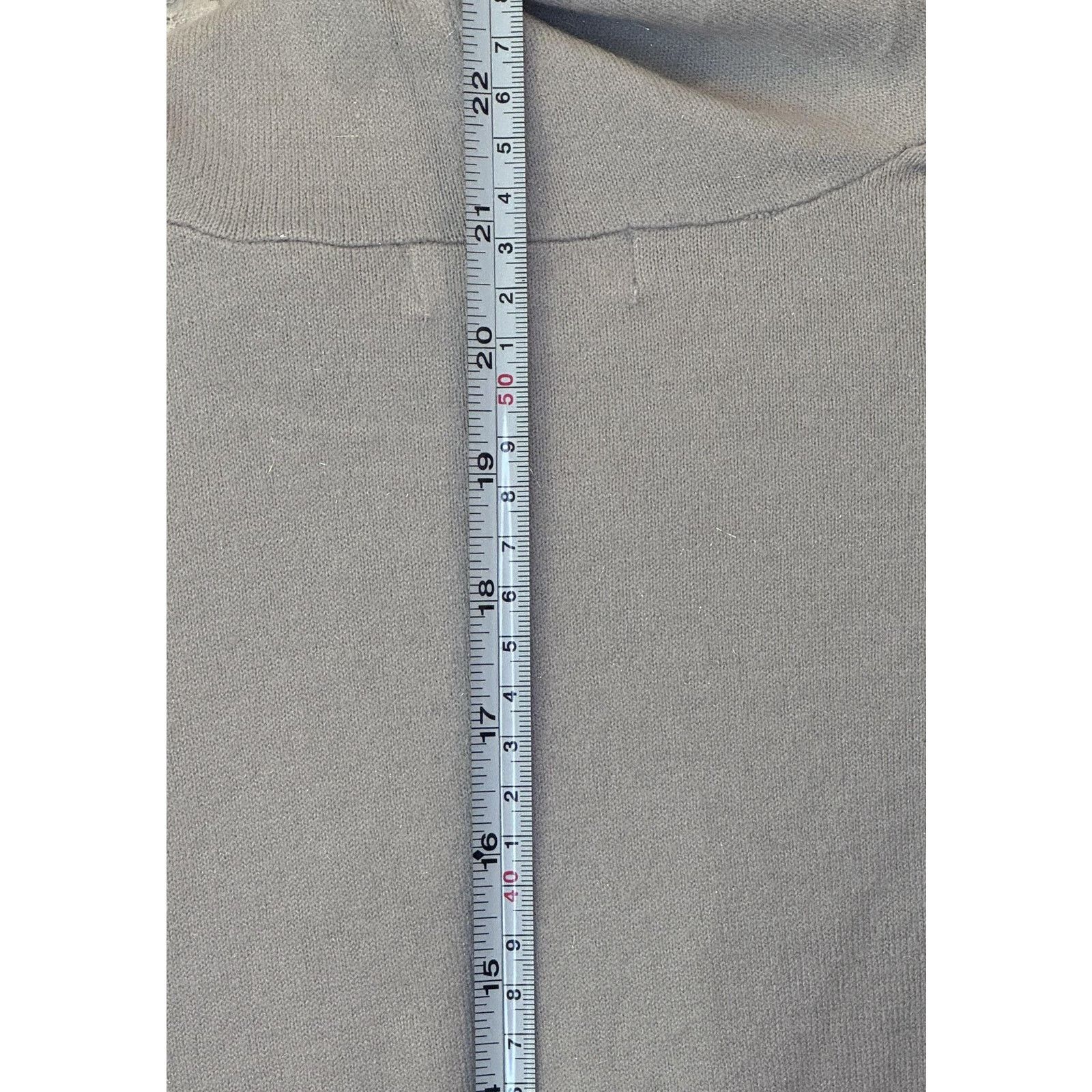 &Daughter 525 Metallic Color Hoodie Womens S Gray Knit Lightweight Size S / US 4 / IT 40 - 6 Thumbnail
