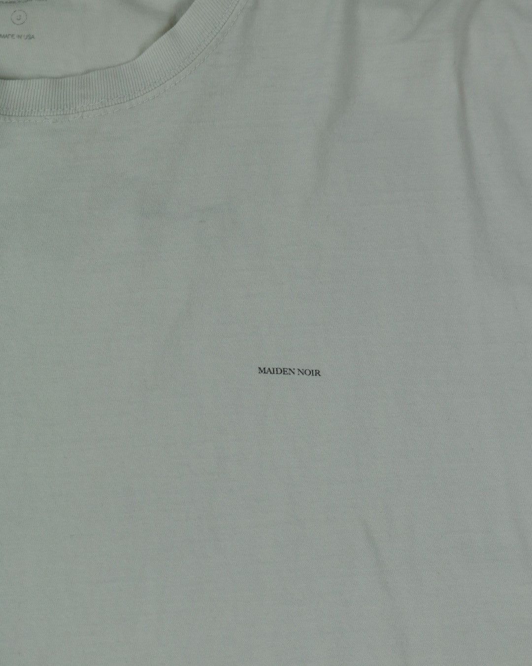 Maiden Noir × Vintage Maiden Noir White Portrait Tee Shirt Size US L / EU 52-54 / 3 - 5 Thumbnail