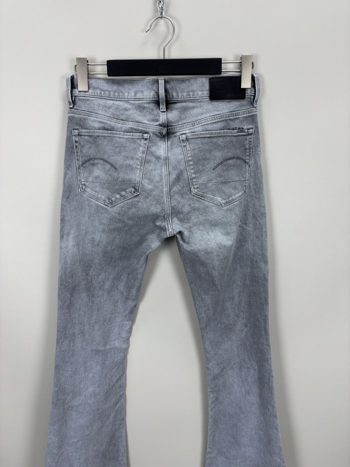 G-Star Womens flared jeans G Star Raw Size 27 Color Gray Size 25" / US 0 / IT 36 - 7 Thumbnail