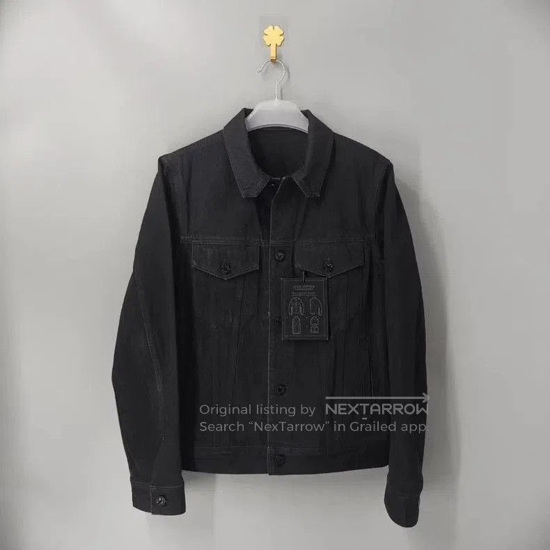 Louis Vuitton Louis Vuitton Black Denim Jacket Men. Size US M / EU 48-50 / 2 - 1 Thumbnail