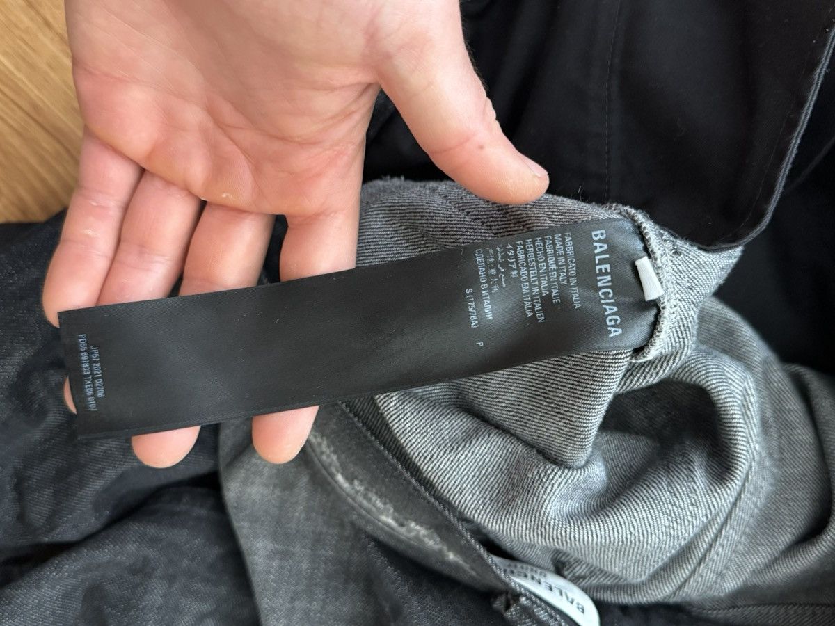 Balenciaga SS22 Destroyed Super Baggy Skater Denim Size US 34 / EU 50 - 16 Thumbnail