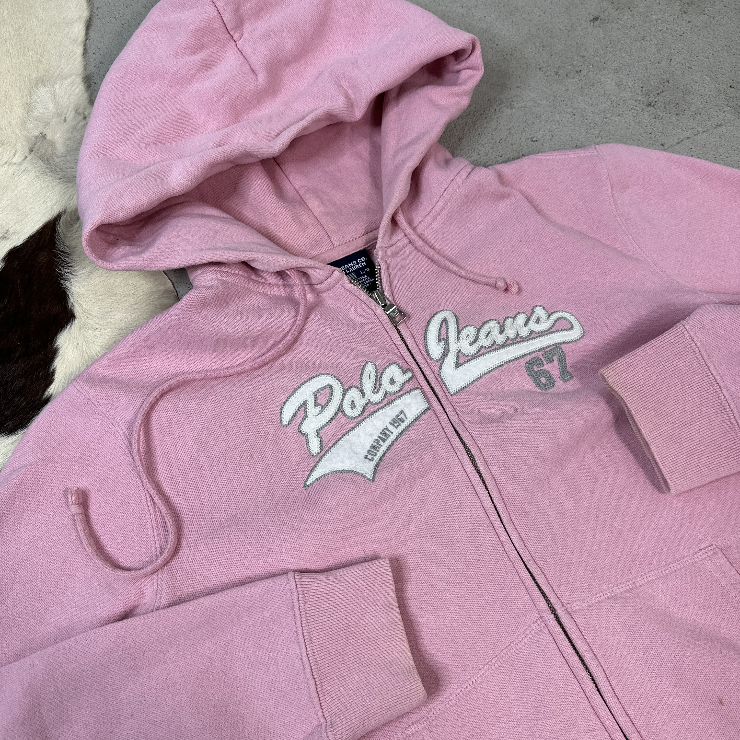 Polo Ralph Lauren × Vintage Women's Polo Jeans Co Ralph Lauren Sweatshirt Size L / US 10 / IT 46 - 4 Thumbnail