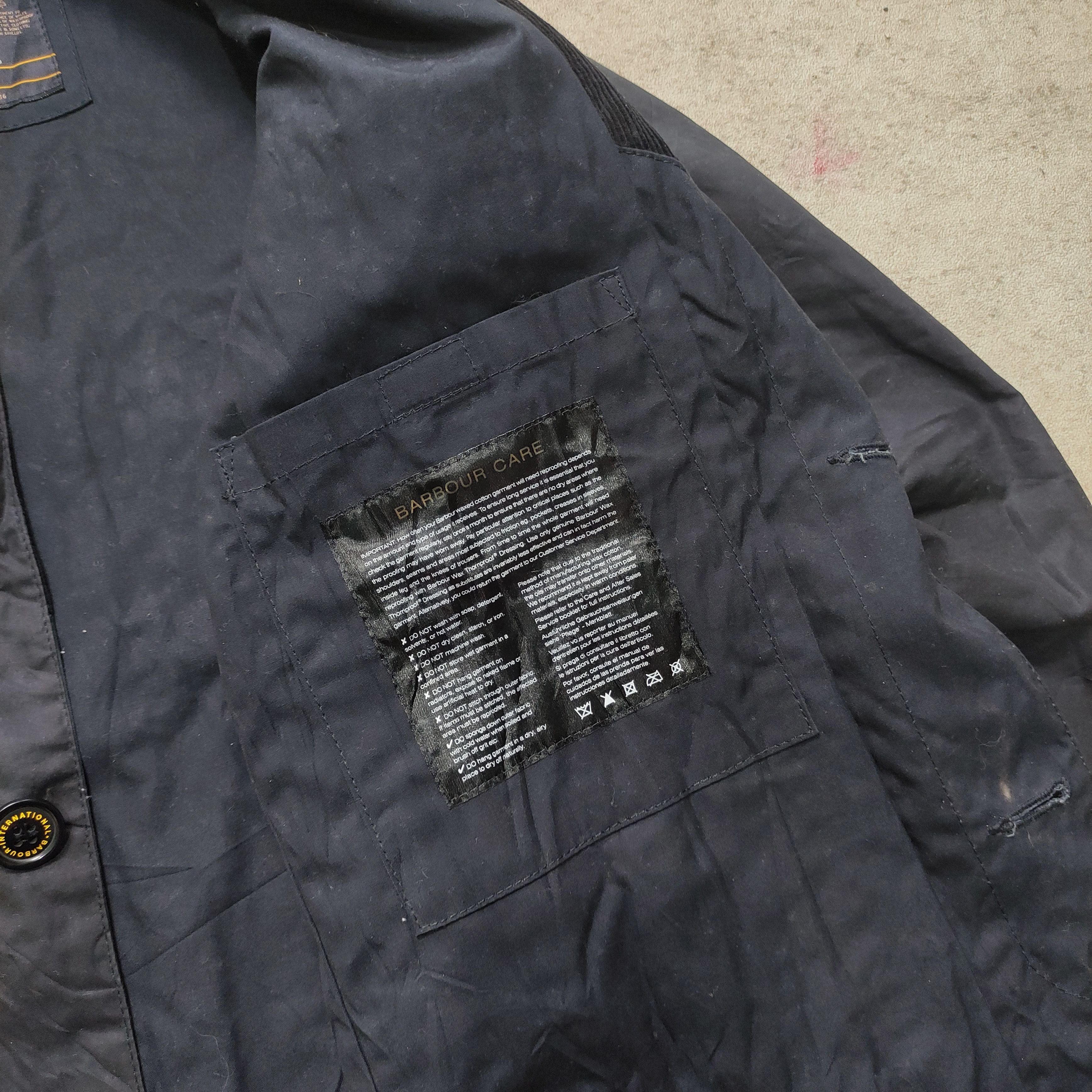Barbour Barbour International Oscar Waxed Jacket Size US S / EU 44-46 / 1 - 9 Thumbnail