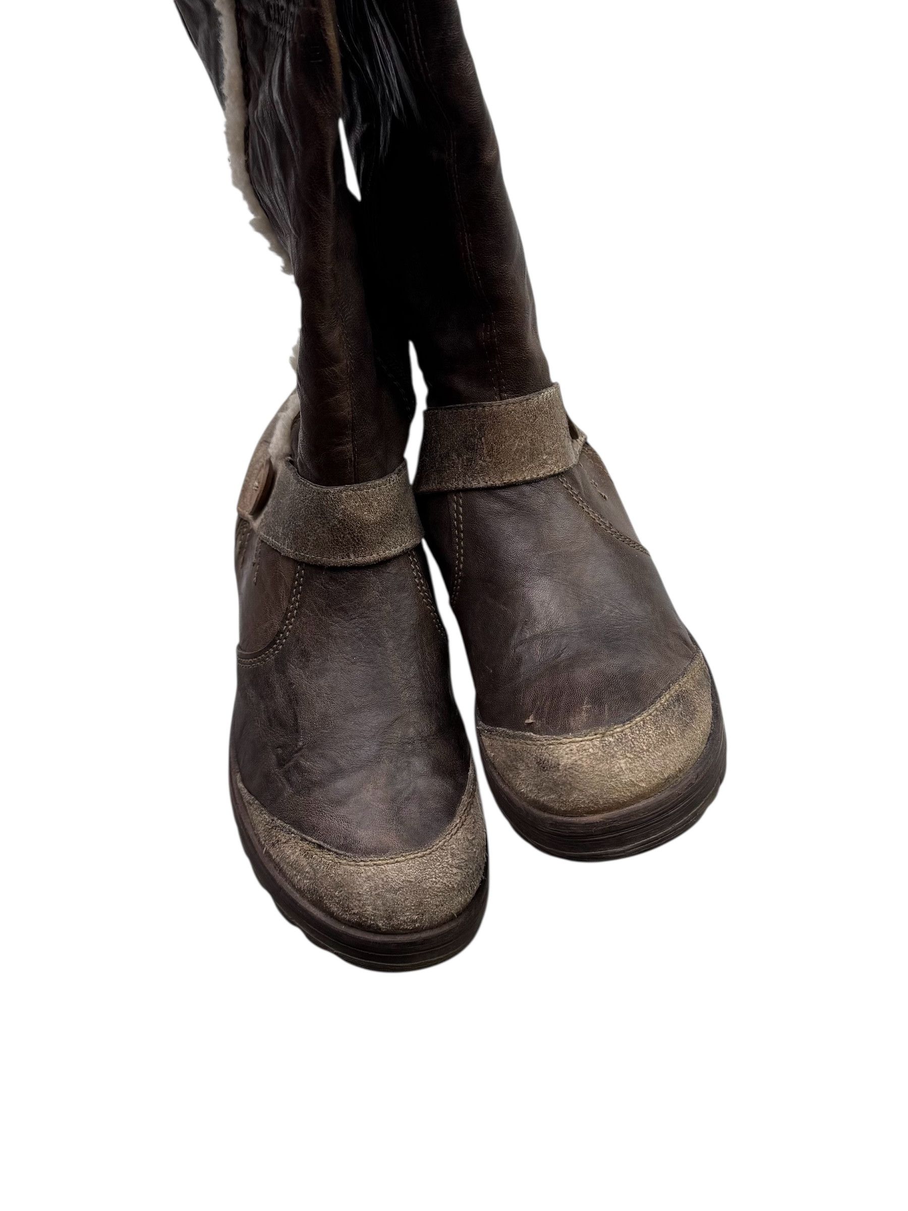 Vintage Vintage Leather Boots M20(E34)D15(V37) Size US 8 / IT 38 - 5 Thumbnail