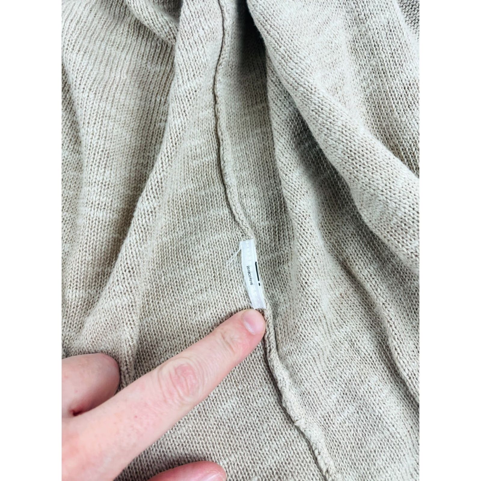 Gap Gap Cardigan Sweater Women's S Tan Open Ribbed Long Sleeve Modern Stretch Breathable Regular Size S / US 4 / IT 40 - 7 Thumbnail
