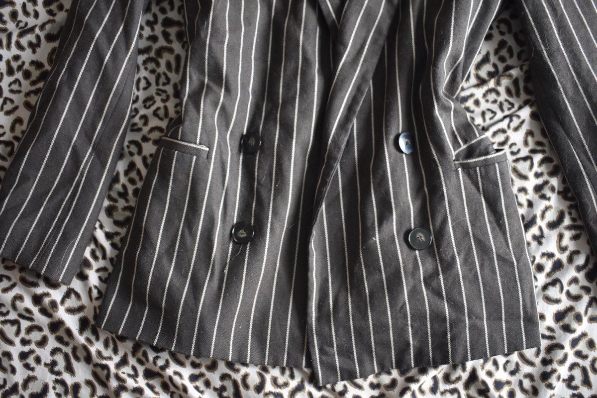 Asos Dadcore Asos Striped Jacket Size XS / US 0-2 / IT 36-38 - 2 Thumbnail