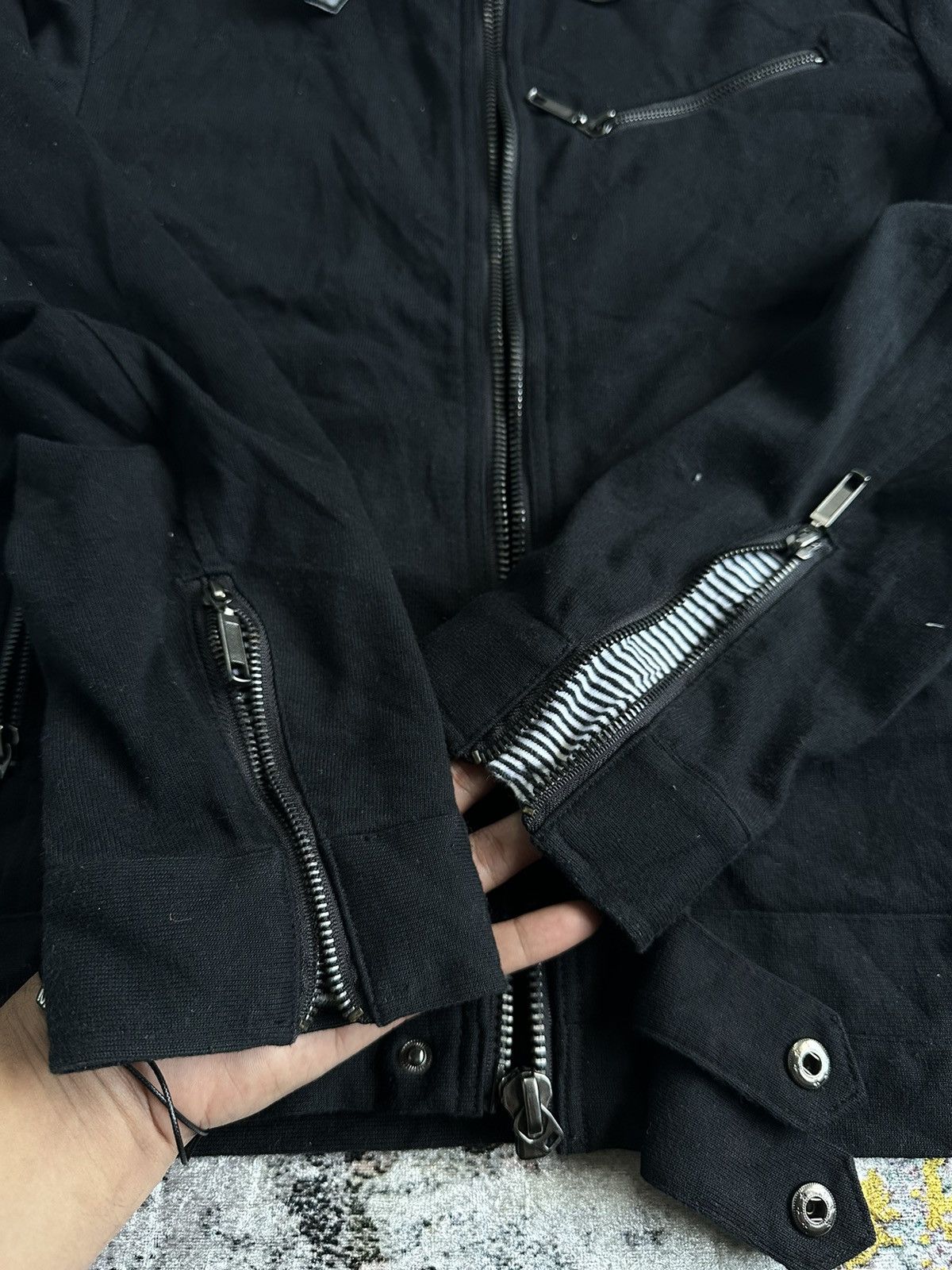 Tornado Mart 💸VERY NICE💸 RARE TIMELY WARNING BONDAGE JACKET LGB STYLE Size US M / EU 48-50 / 2 - 4 Thumbnail