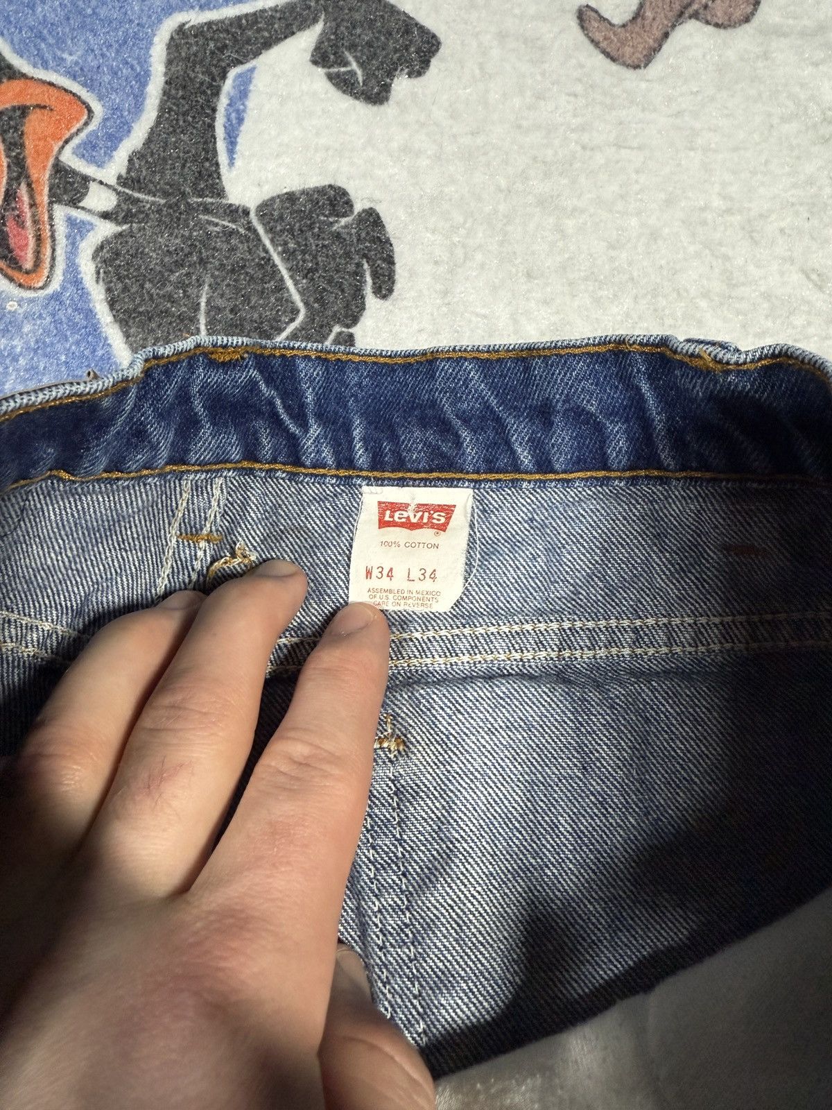 Levi's Vintage Levi’s orange tab 505 jeans Size US 34 / EU 50 - 6 Thumbnail