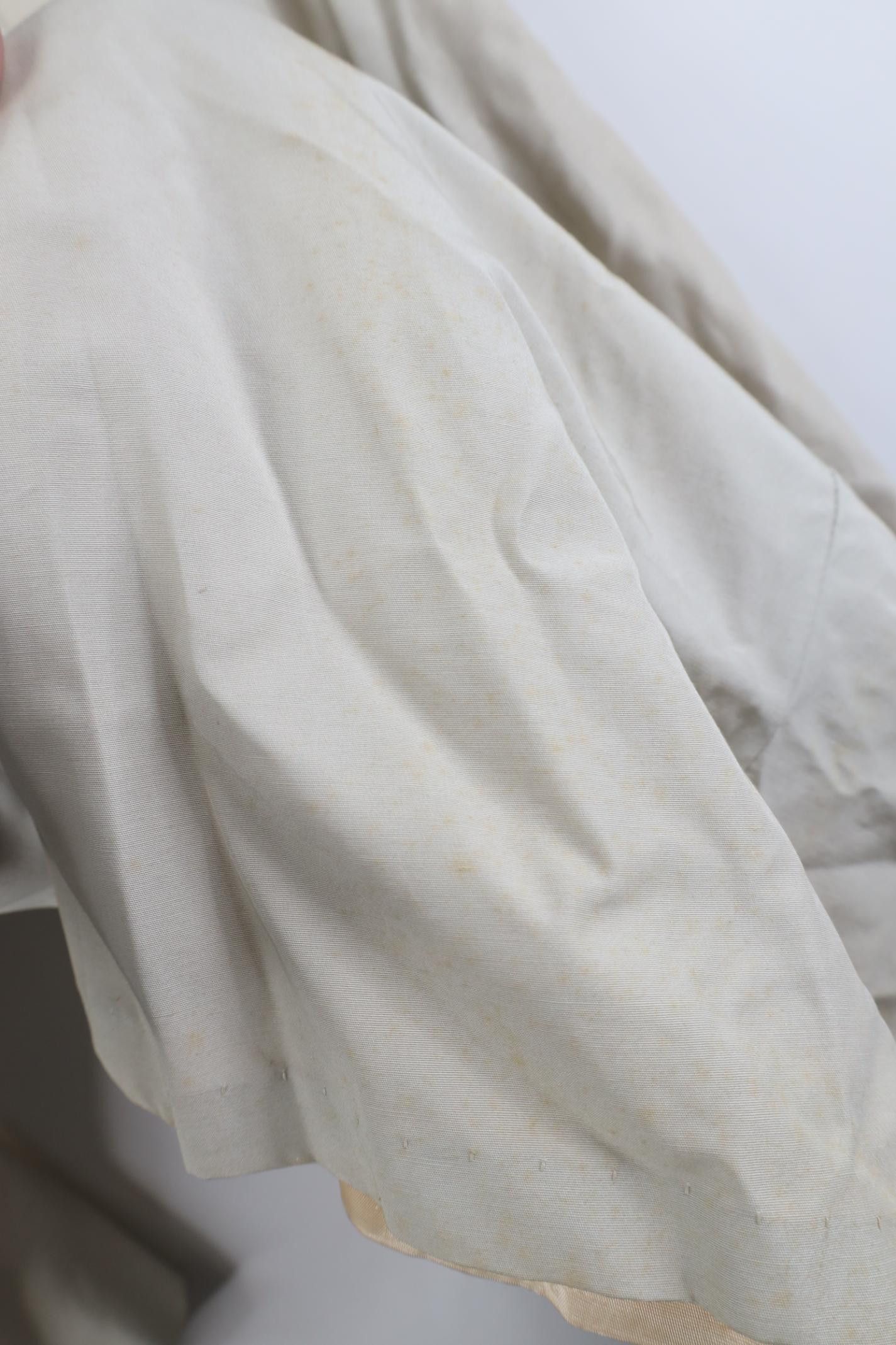 Vintage Vintage 50s Rayon Gabardine Trench Coat Rain Jacket USA Size XL / US 12-14 / IT 48-50 - 14 Thumbnail