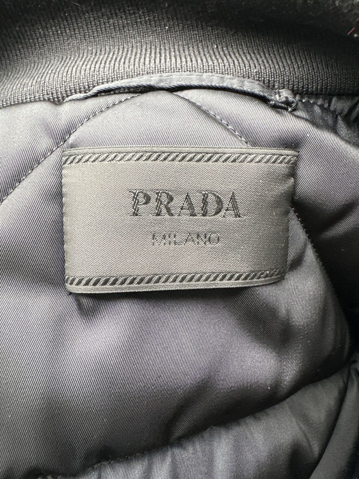 Prada Prada Oversized Bomber Jacket with belt size M Size US M / EU 48-50 / 2 - 8 Thumbnail