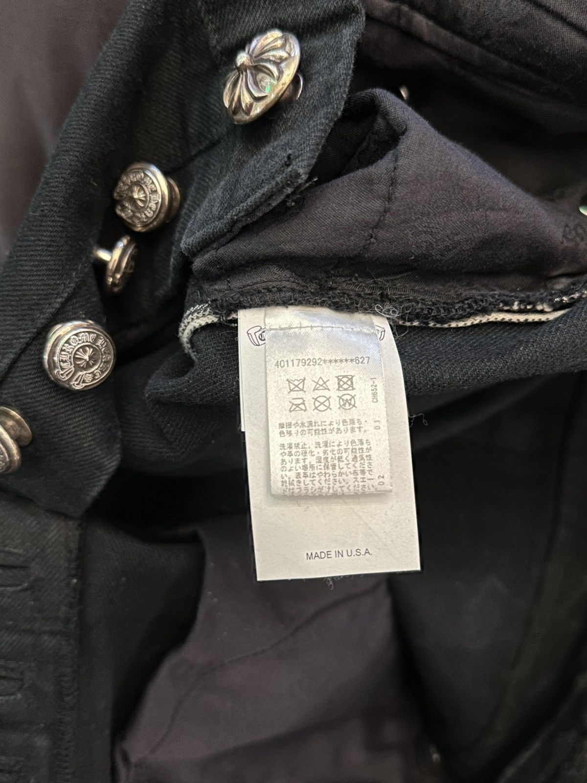 Chrome Hearts CHROME HEARTS CHECKARD & PINK PATCH DENIM Size US 32 / EU 48 - 7 Thumbnail