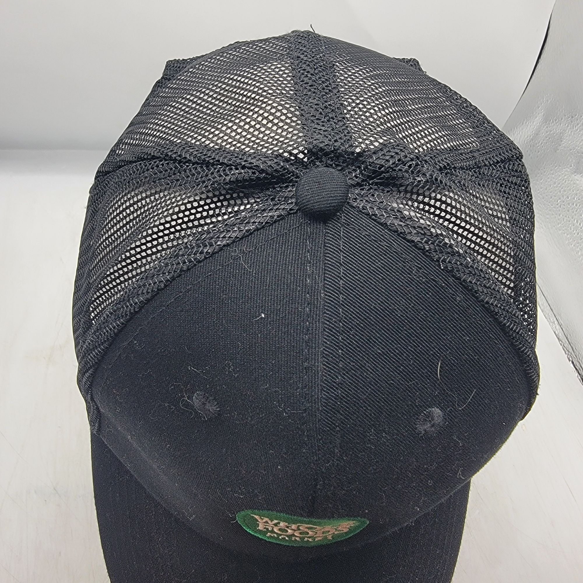 Port Authority Whole Foods Market Black Green Trucker Hat Work Wear Casual Size ONE SIZE - 6 Thumbnail