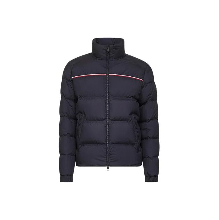 Moncler Moncler Bouvaque Striped Short Down Jacket Size US L / EU 52-54 / 3 - 1 Thumbnail