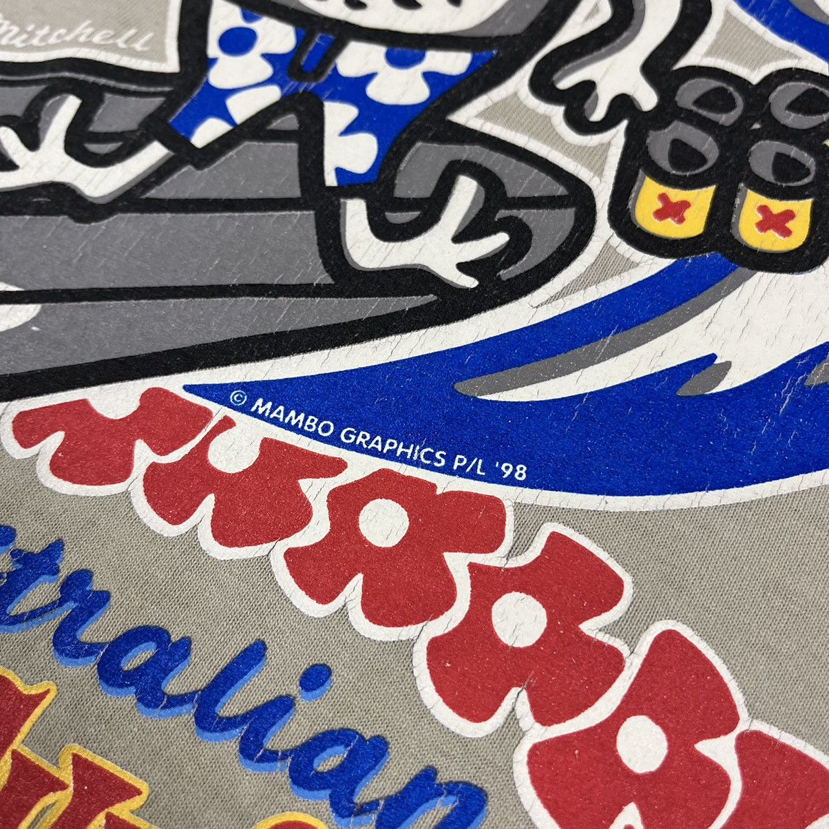 Mambo Vintage Mambo y2k Australian Alloy Surfer rare tee 1998 Size US M / EU 48-50 / 2 - 3 Thumbnail