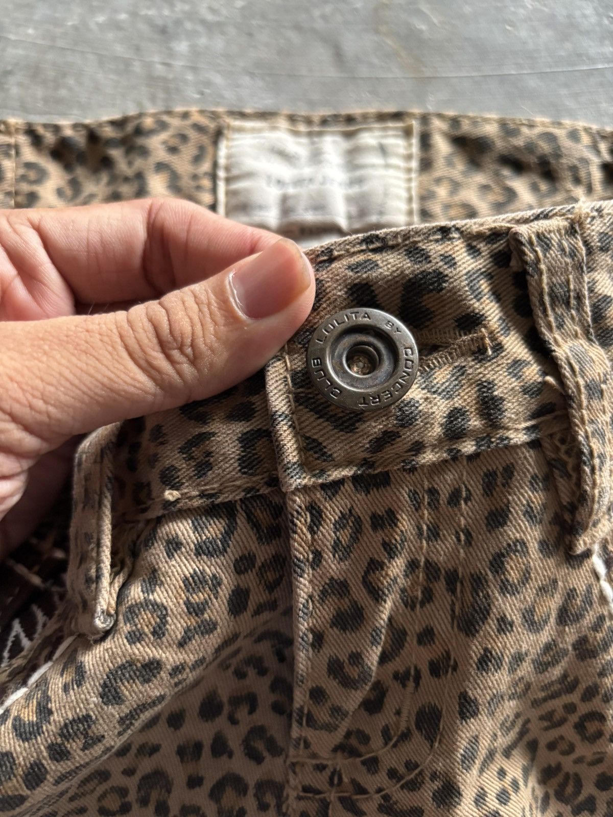 Hysteric Glamour y2k lolita punk leopard alloverprint design dope back pocket Size 28" / US 6 / IT 42 - 3 Thumbnail