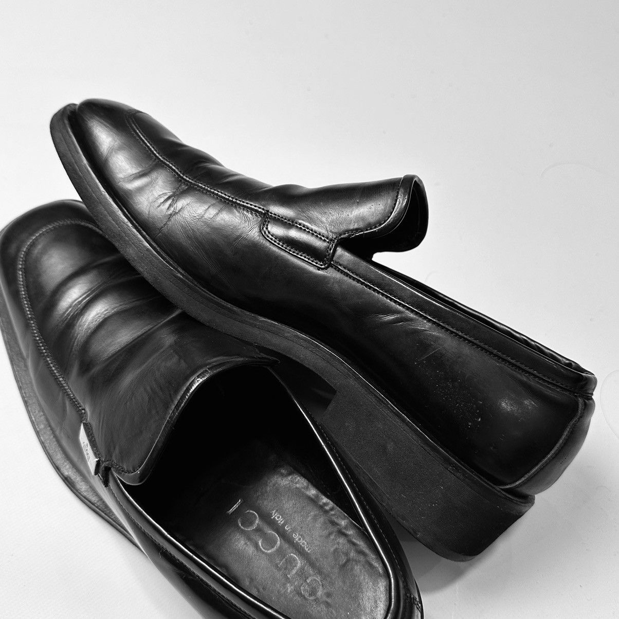 Gucci Gucci UGLY officecore vinatge Loafers Black Size US 10 / EU 43 - 18 Thumbnail
