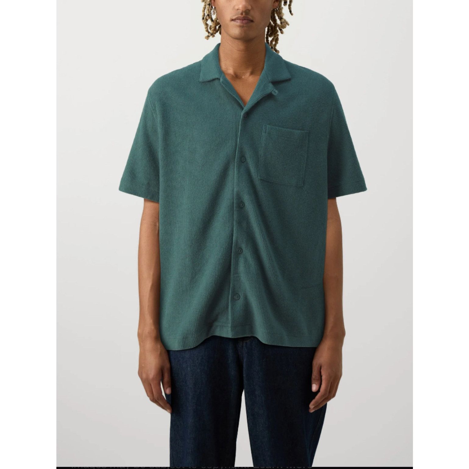 Gap Gap Men - Waffle Shirt / size L / Green / NWOT Size US L / EU 52-54 / 3 - 1 Thumbnail