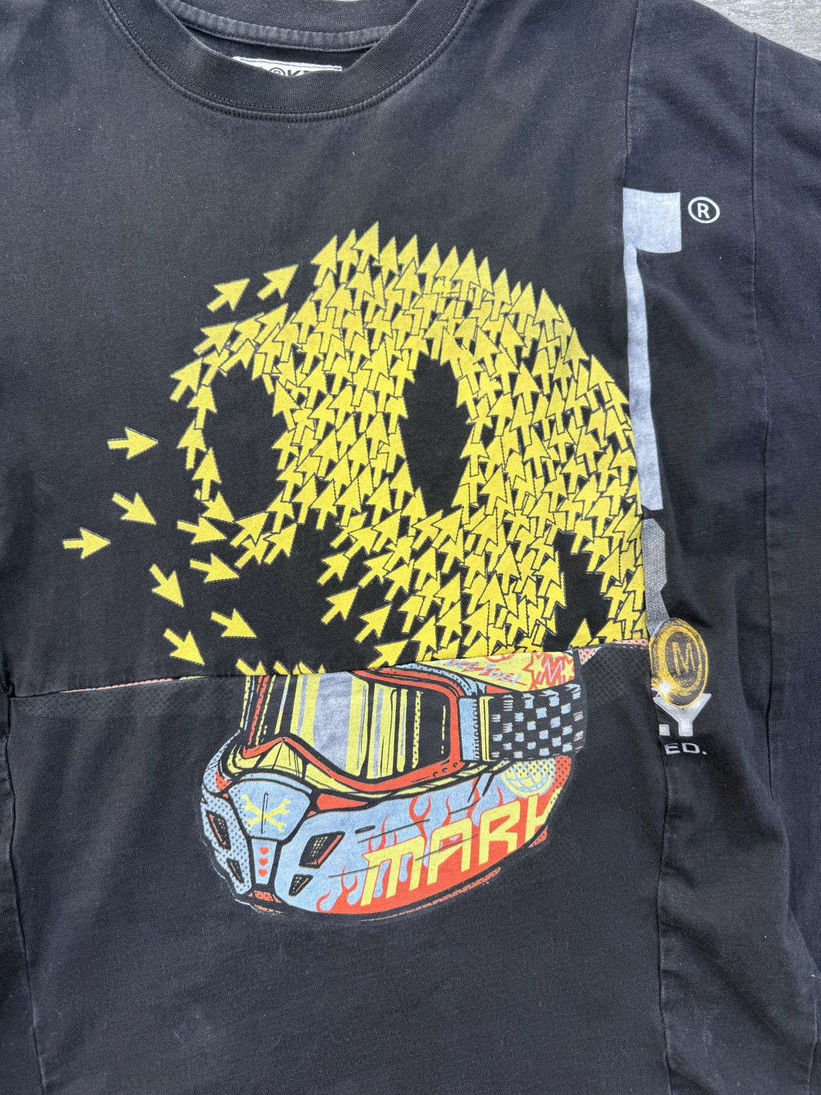 Market Black Collage Tee Size US XL / EU 56 / 4 - 2 Thumbnail