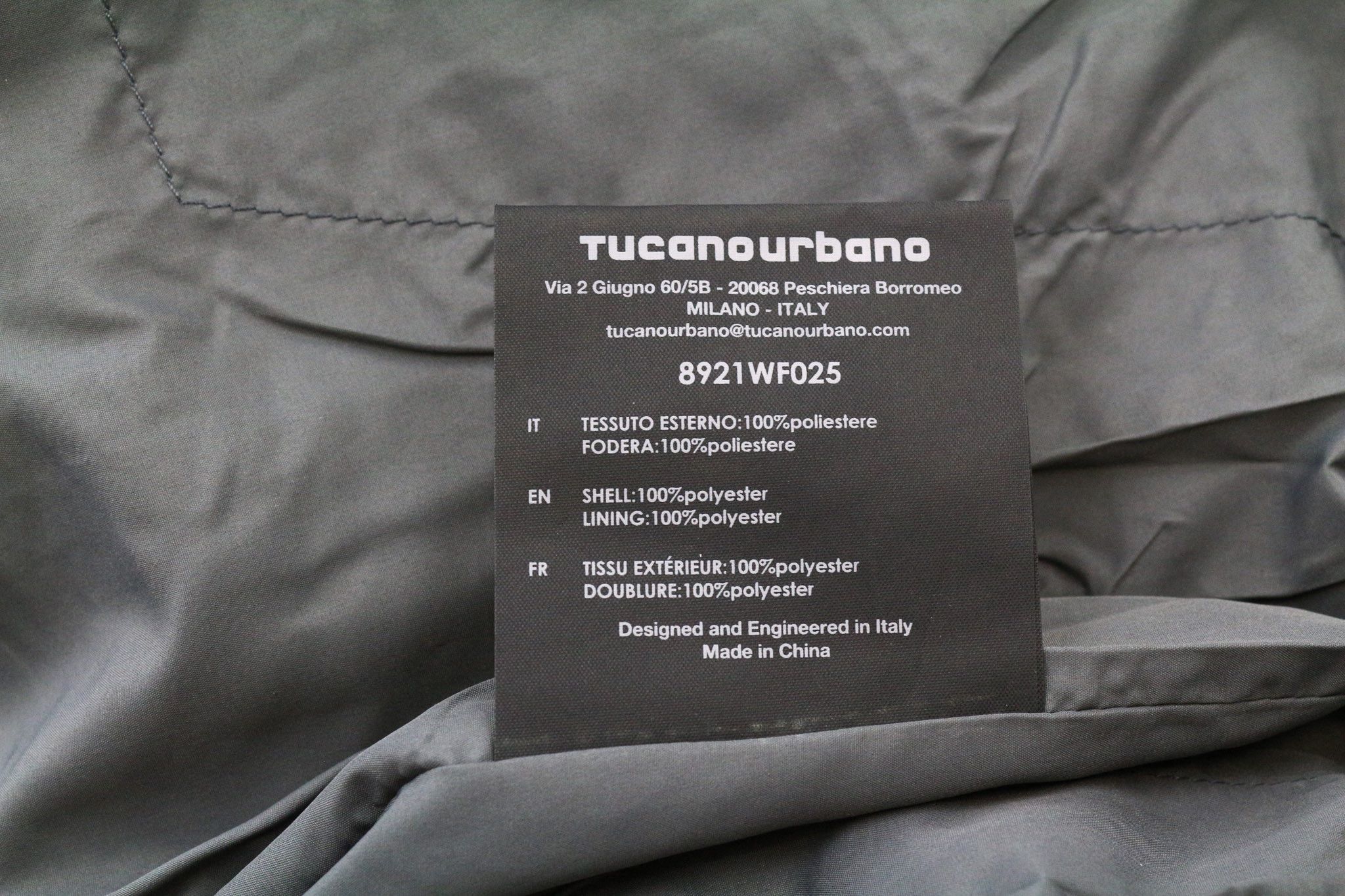 Other TINA M Black Windbreaker Lined Moto Jacket 76220 Size M / US 6-8 / IT 42-44 - 7 Thumbnail