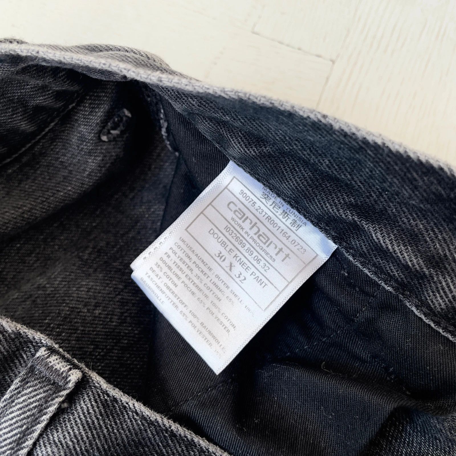 Carhartt Carhartt WIP Double Knee Carpenter Denim Pant Size US 30 / EU 46 - 7 Thumbnail