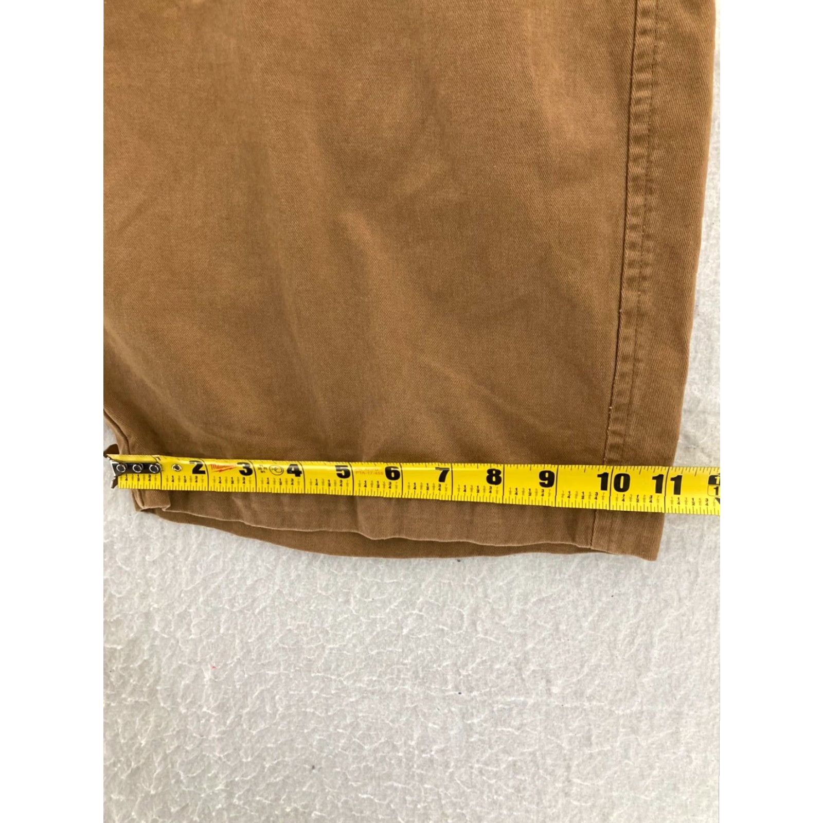 Eddie Bauer Eddie Bauer Chino Shorts Mens 40 Brown Canvas Flat Front Outdoor Casual Size US 40 / EU 56 - 5 Thumbnail