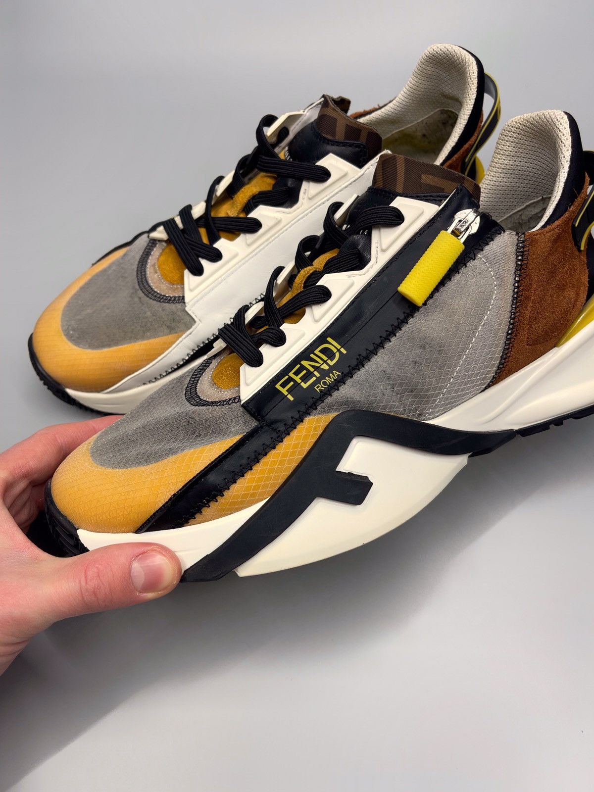 Fendi Fendi Flow Sneakers Low Top Size US 8 / EU 41 - 5 Thumbnail