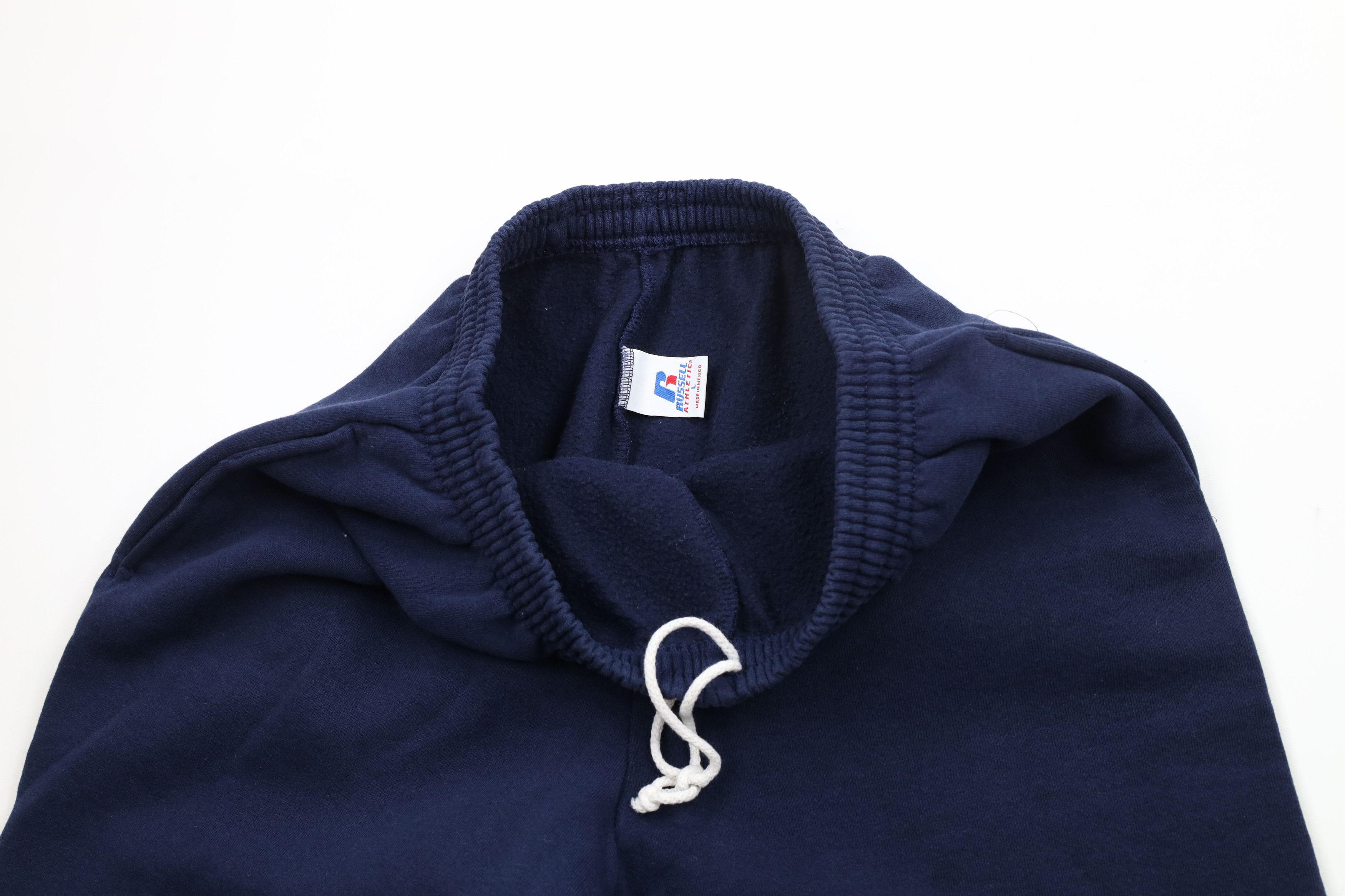 Russell Athletic × Vintage Vintage 90s Russell Athletic Blank Sweatpants Joggers Blue Size US 36 / EU 52 - 7 Thumbnail