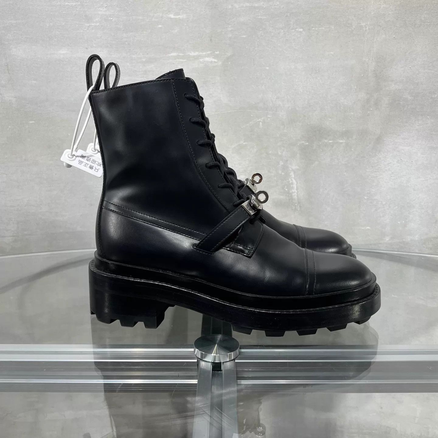 Hermes Hermes Kelly Black Martin Boots 36, New Size US 5.5 / IT 35.5 - 4 Thumbnail
